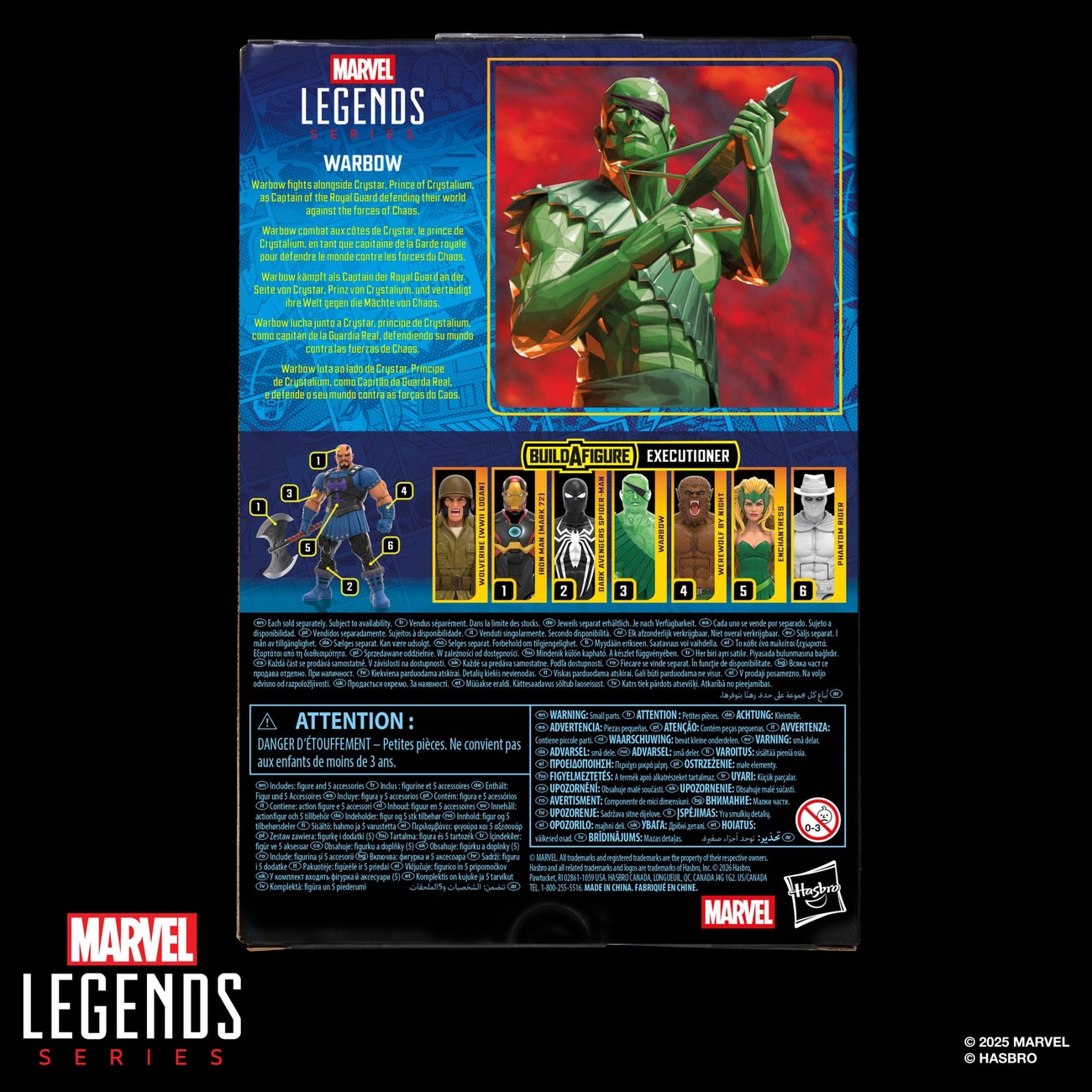 Marvel Legends actionfigur Warbow (BAF: Executioner) 15 cm