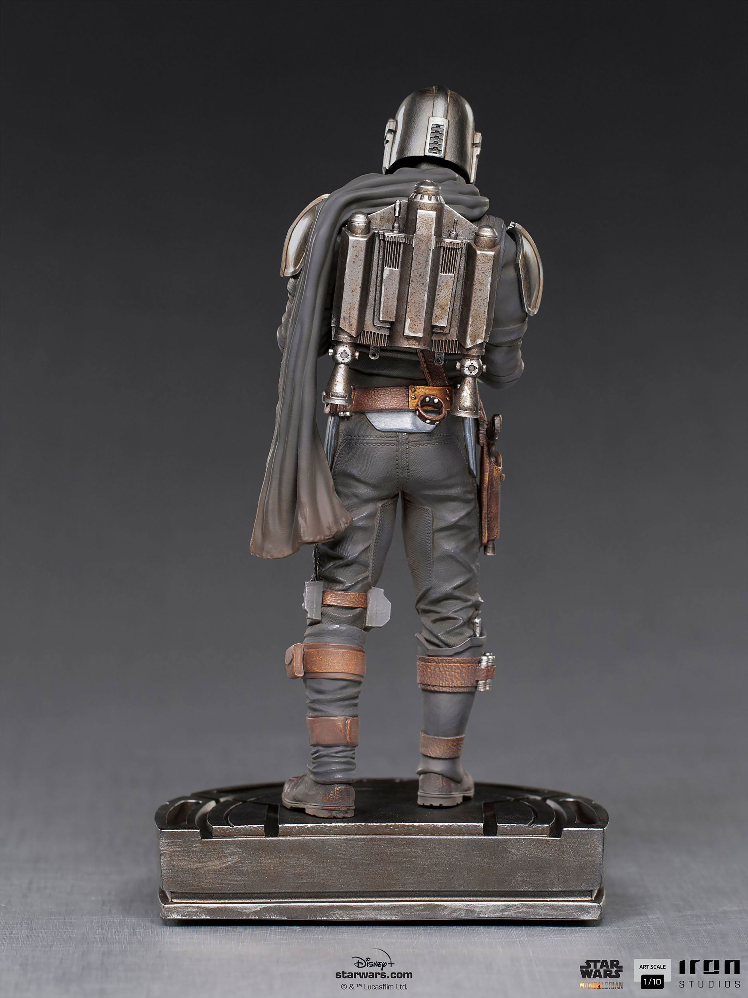 Mando met Grogu BDS Art Scale Deluxe Statue - Star Wars The Mandalorian