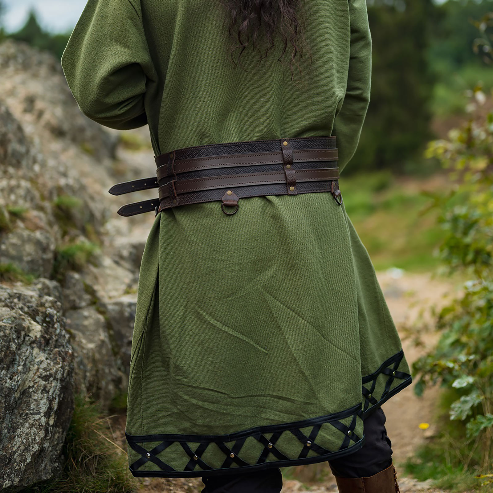 Medieval Viking Tunic Green