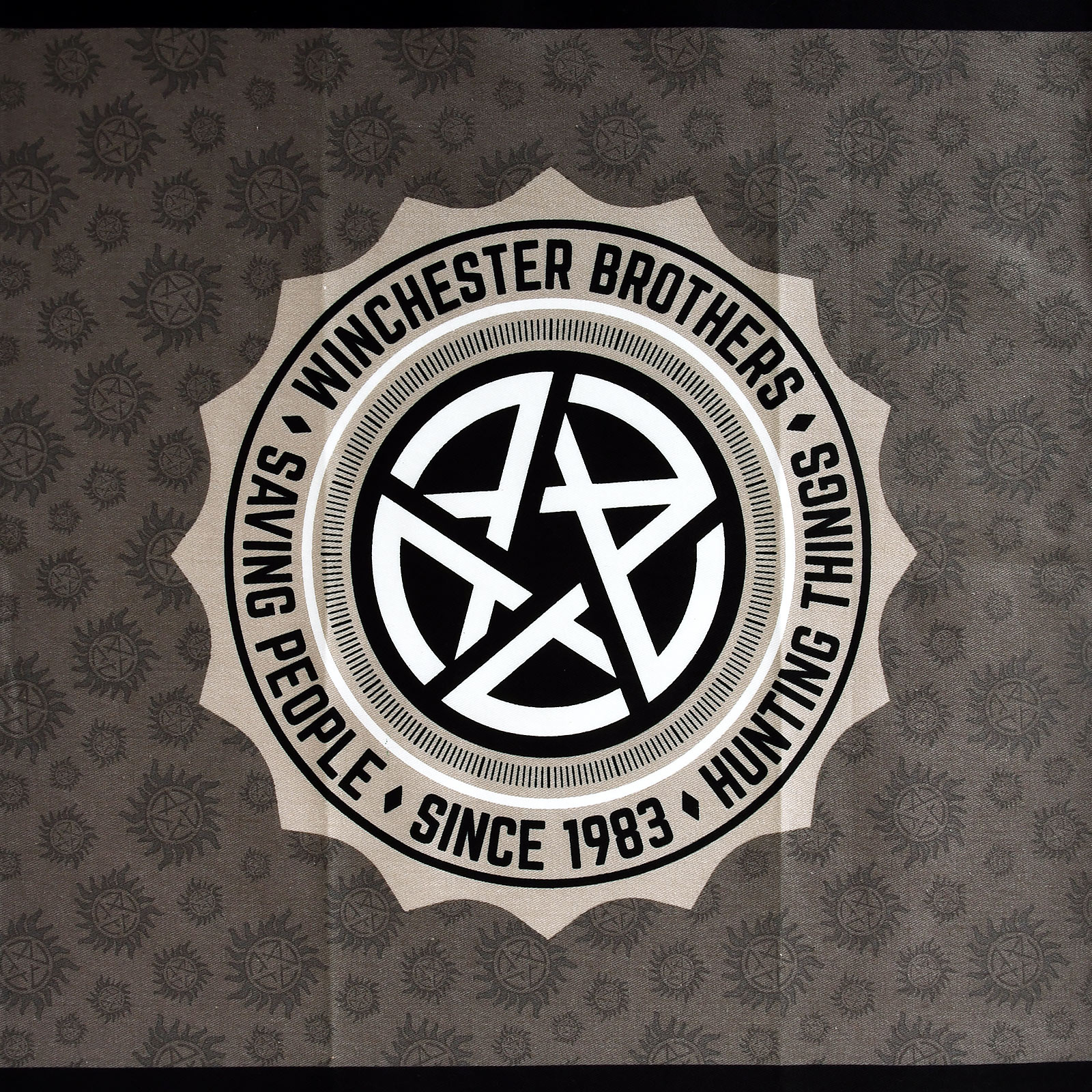 Set de torchons Pentagramme et Pie - Supernatural