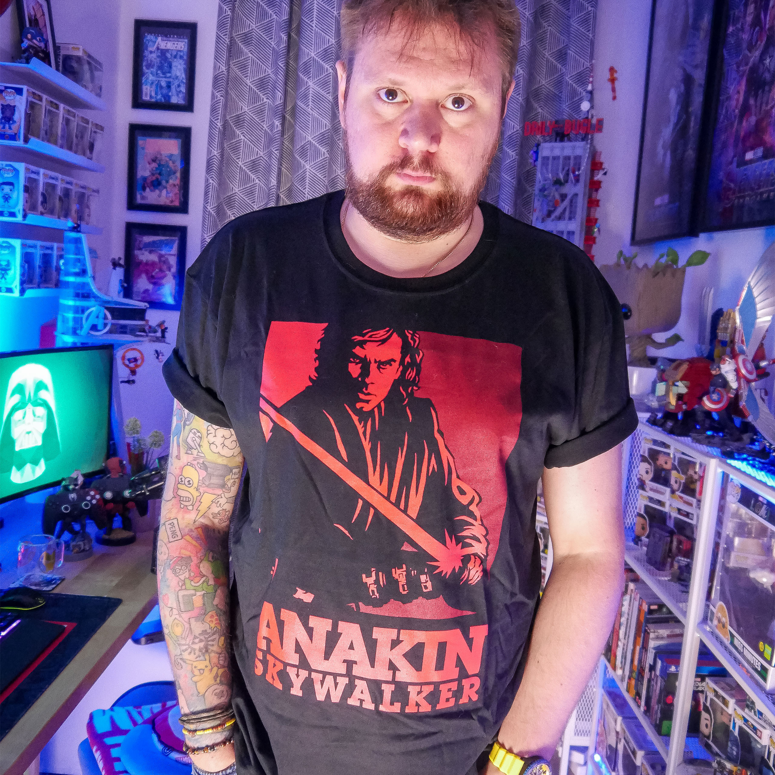 Star Wars - Anakin Legends T-shirt zwart