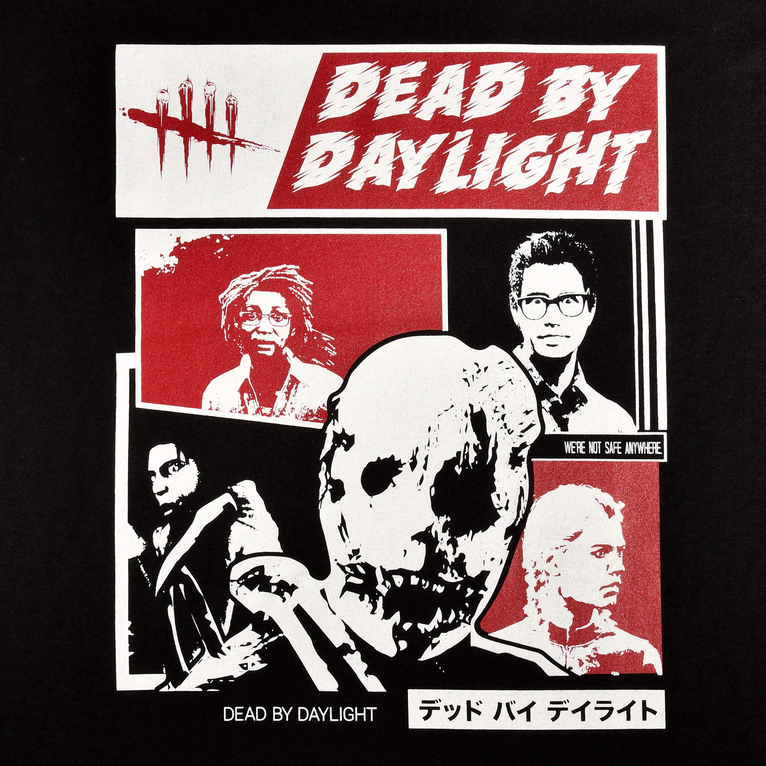 Dead by Daylight - Retro Line Trapper T-Shirt Black