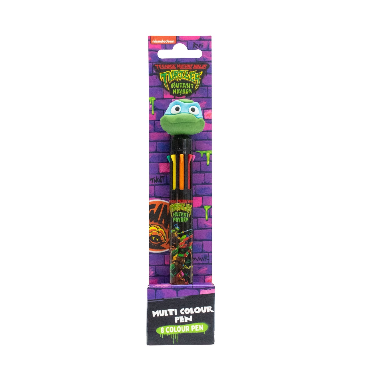 Teenage Mutant Ninja Turtles Bolígrafo Multicolor Mayhem