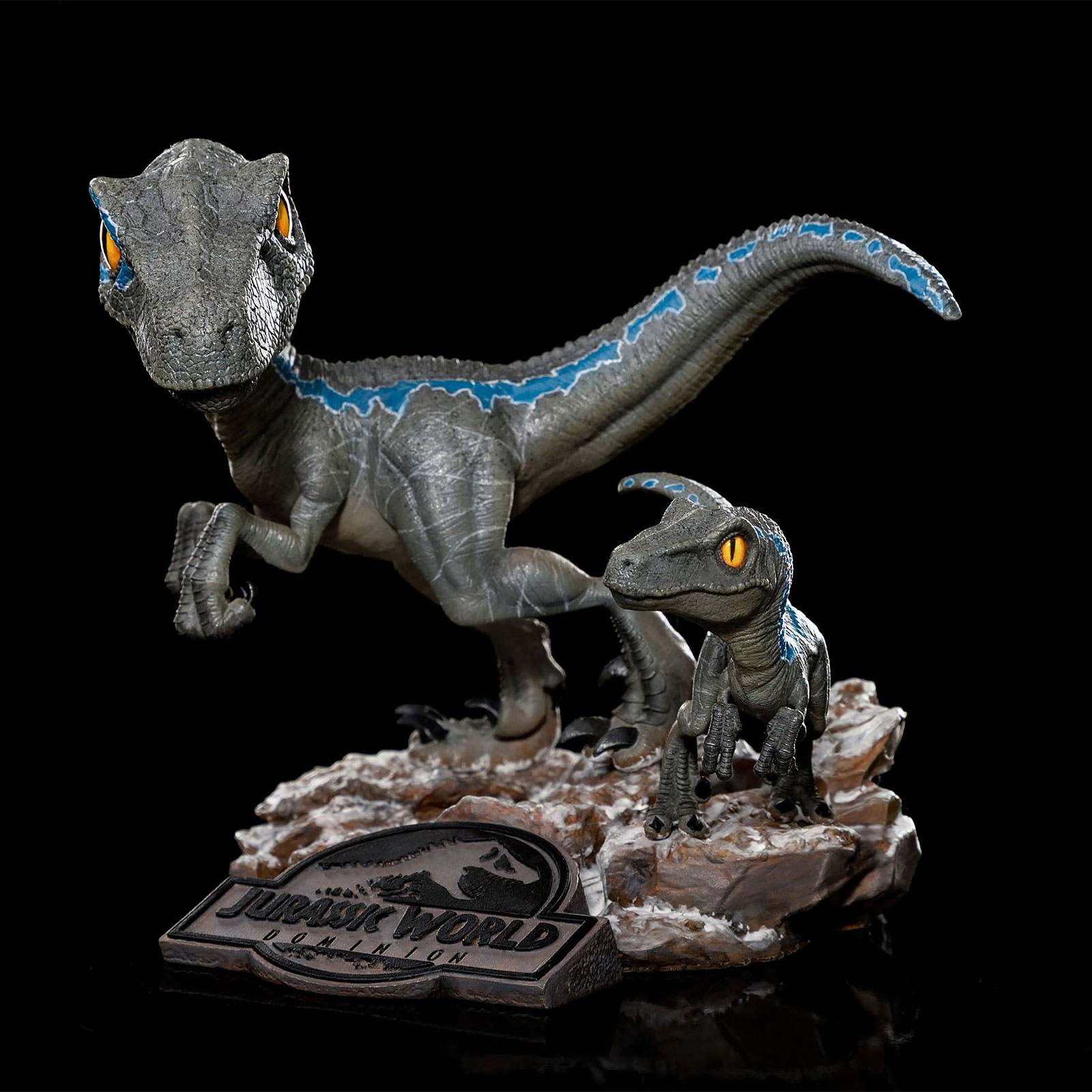 Jurassic World - Figura de Diorama de Blue y Beta