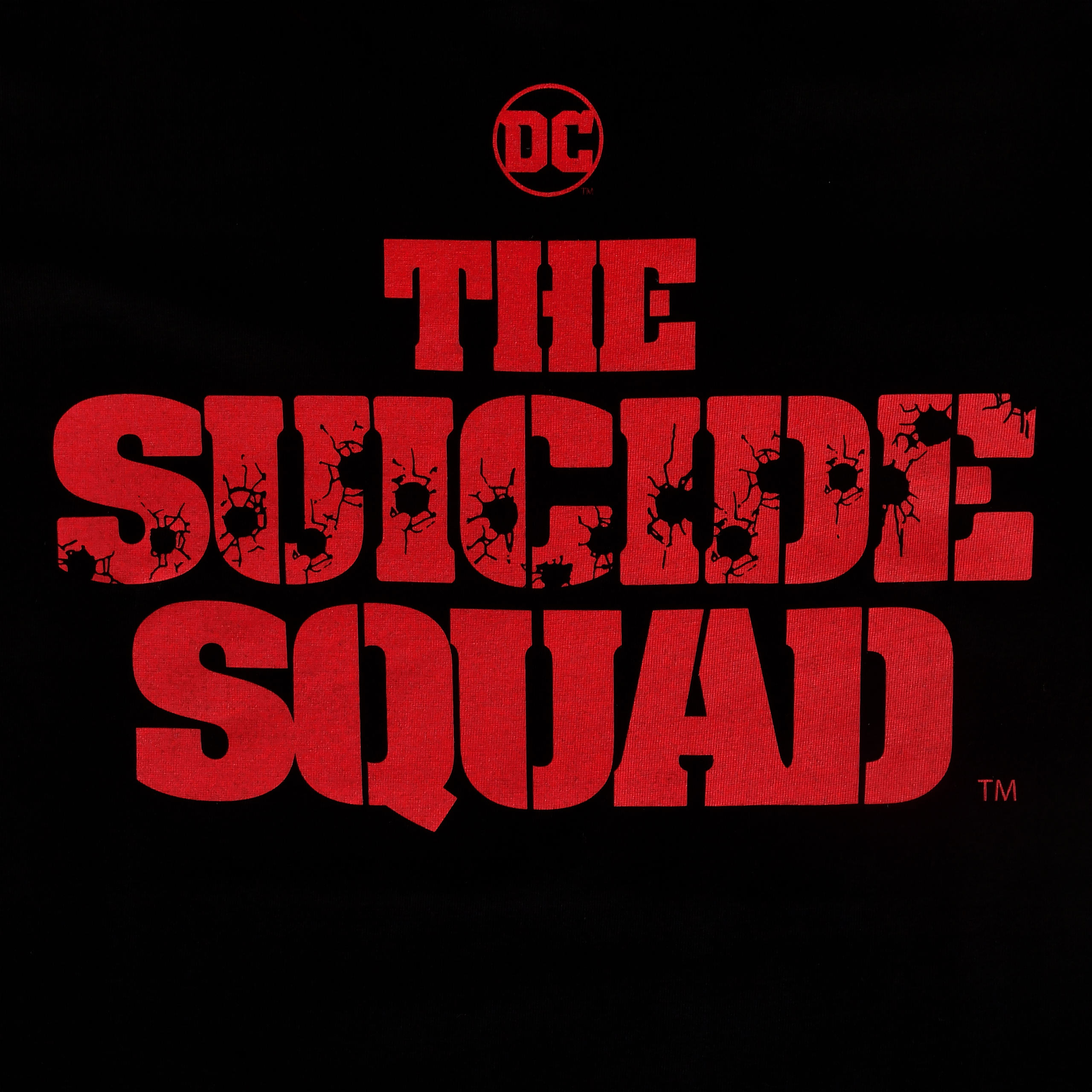 The Suicide Squad - Shot Logo T-Shirt schwarz
