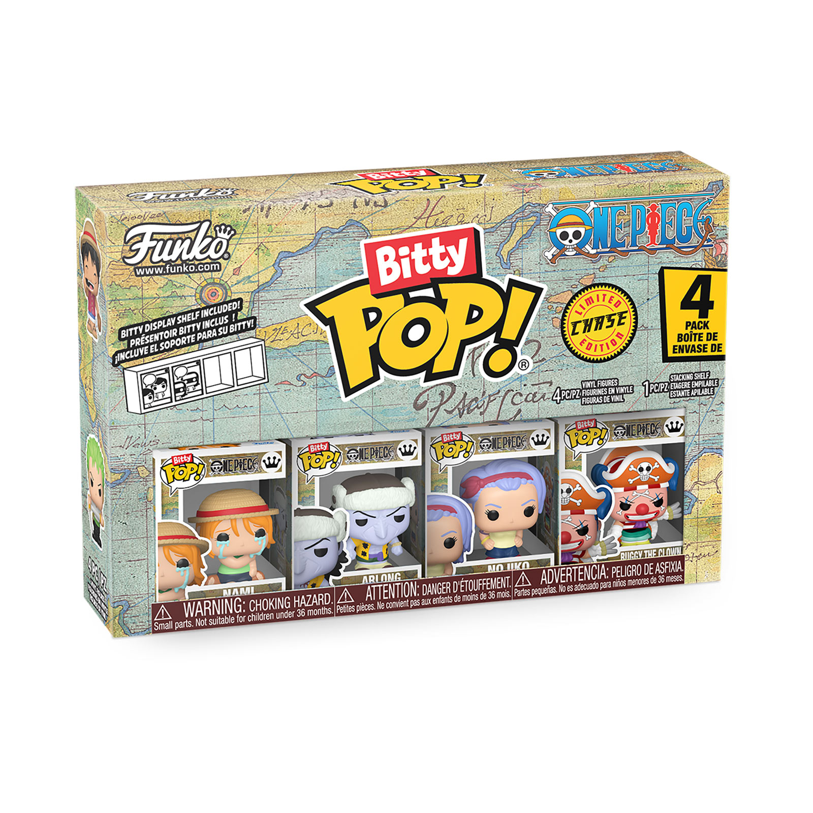 One Piece - Funko Bitty Pop 4-Pack Figure Set Series 2