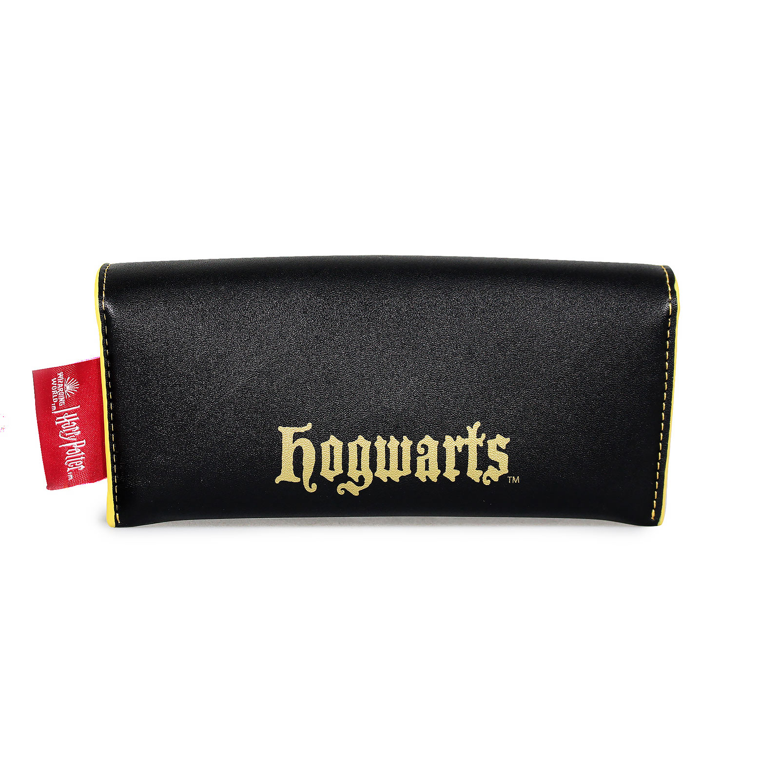 Harry Potter - Étui à lunettes noir avec blason de Poudlard