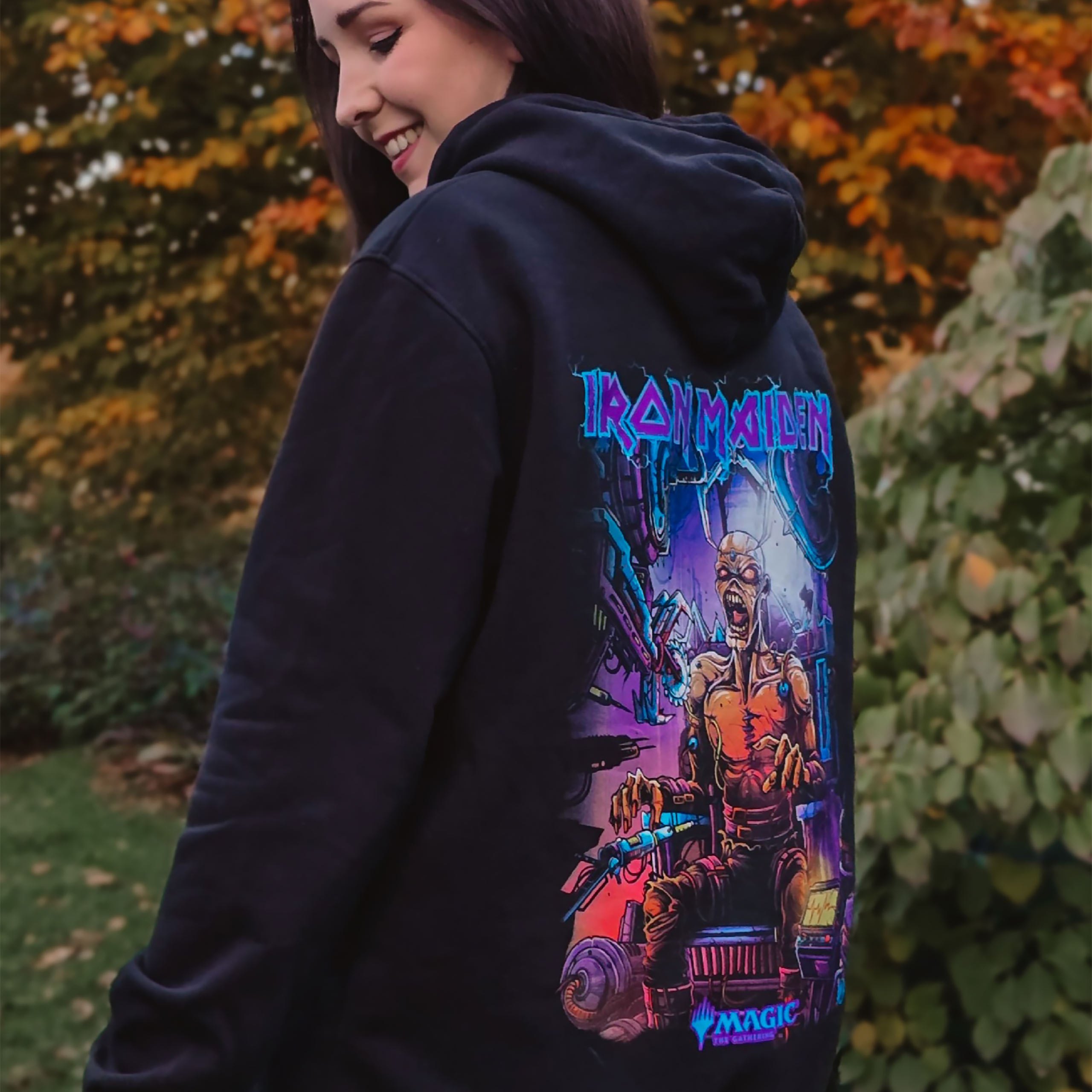 Iron Maiden - Magic Minocrank Huvtröja svart
