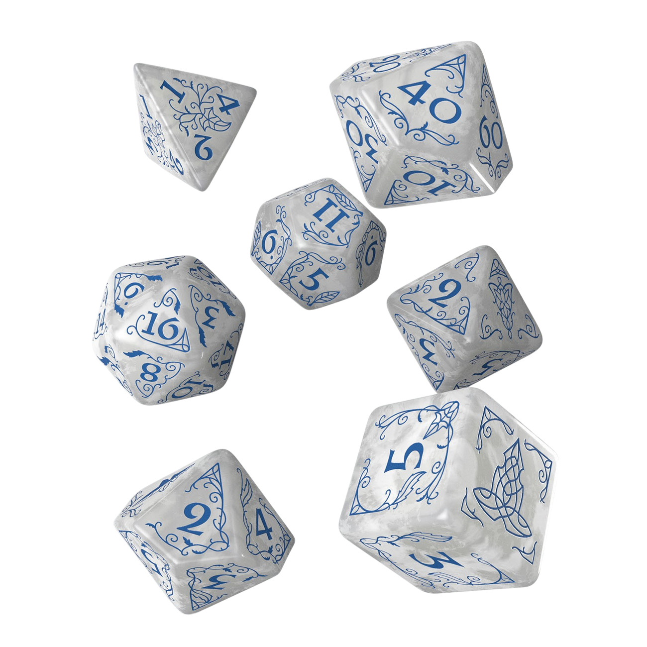 Der Herr der Ringe - Rivendell RPG Würfel Set 7tlg