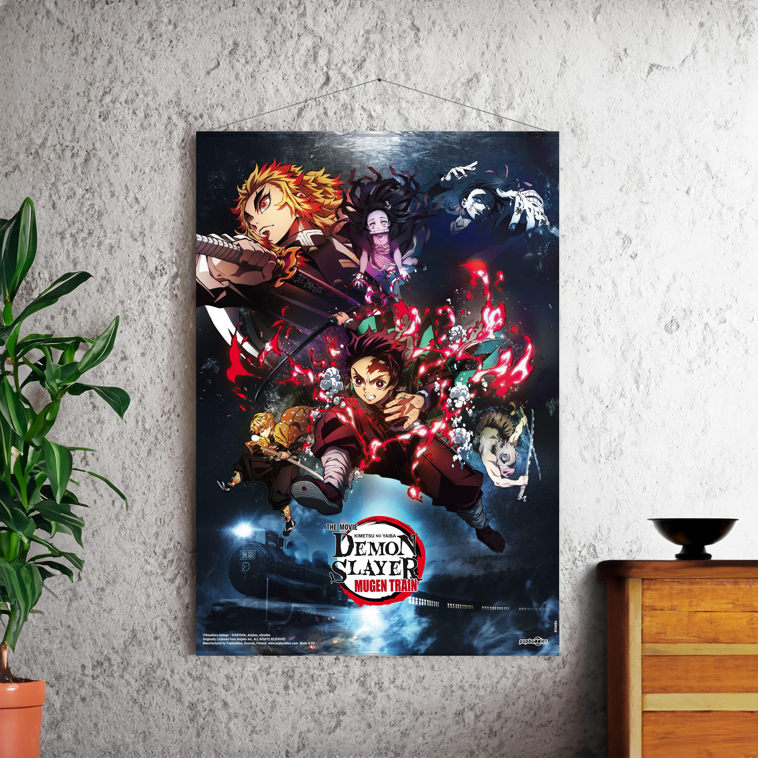 Demon Slayer - Mugen Train Key Visual Wall Scroll