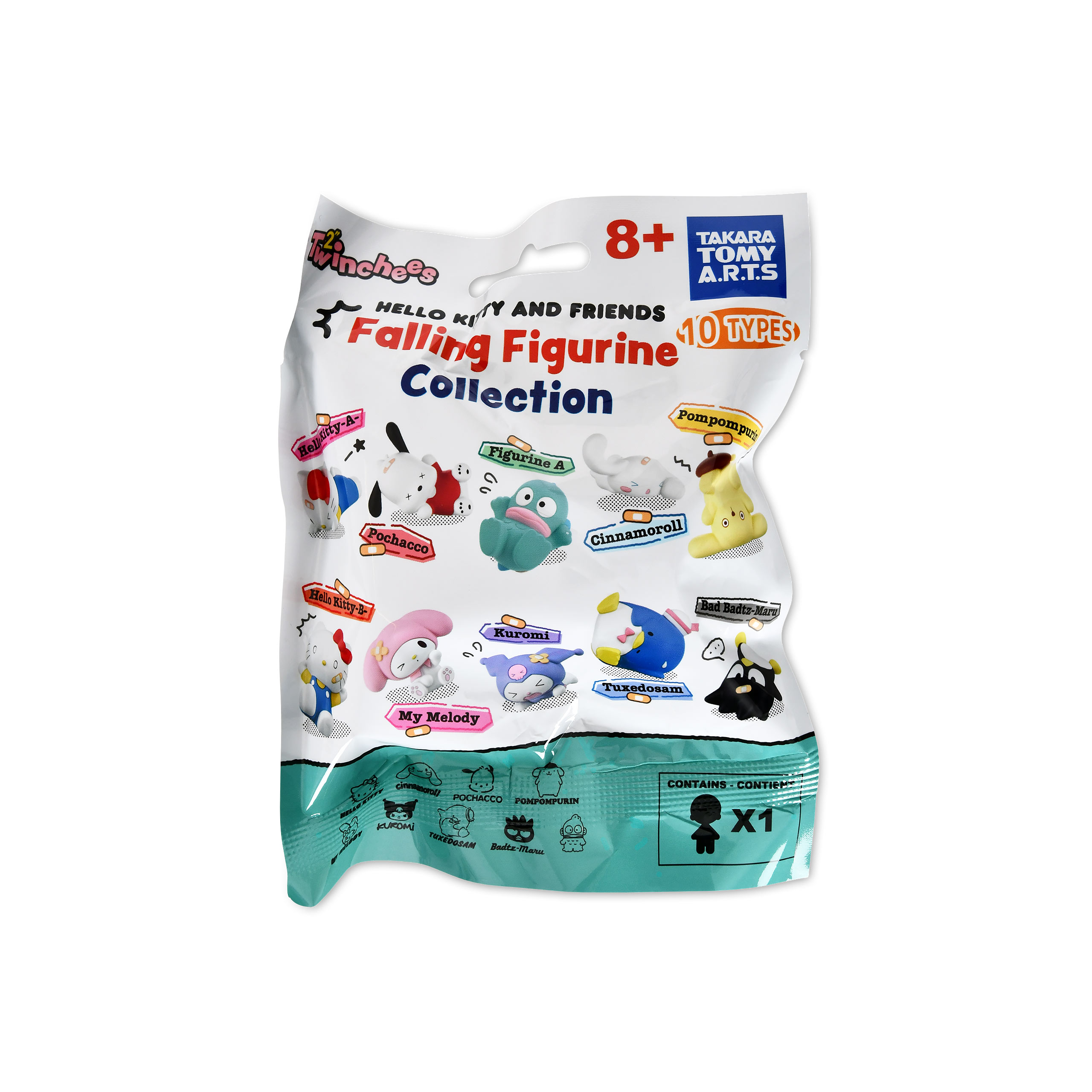 Sanrio - Hello Kitty and Friends Falling Mystery Twinchees Figura a sorpresa