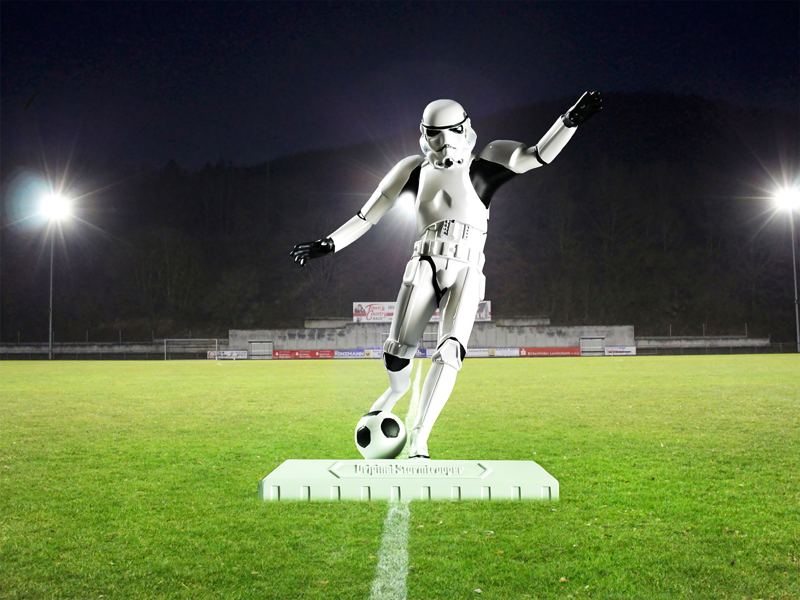 Figurine de Stormtrooper Footballeur - Star Wars