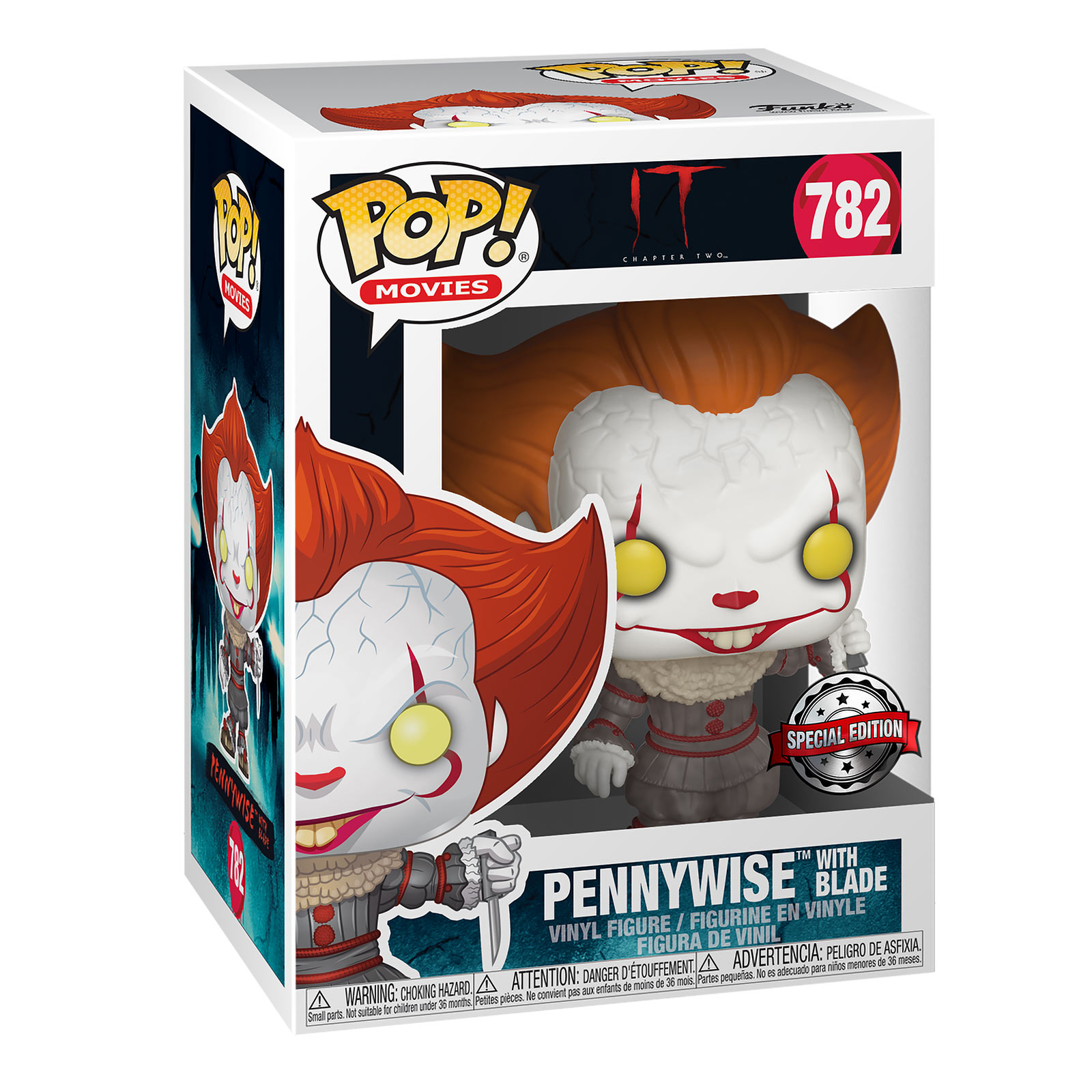 Stephen King's ES - Pennywise with knife Funko Pop Figurine