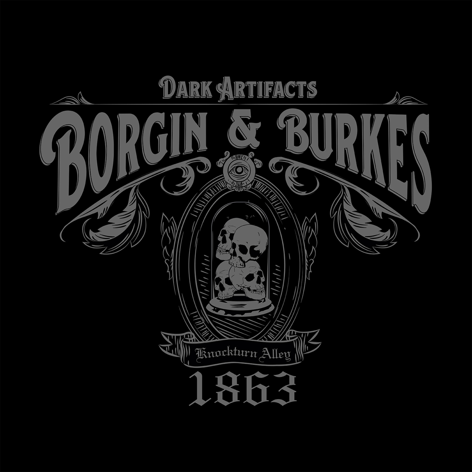 Camiseta negra Borgin and Burkes - Harry Potter