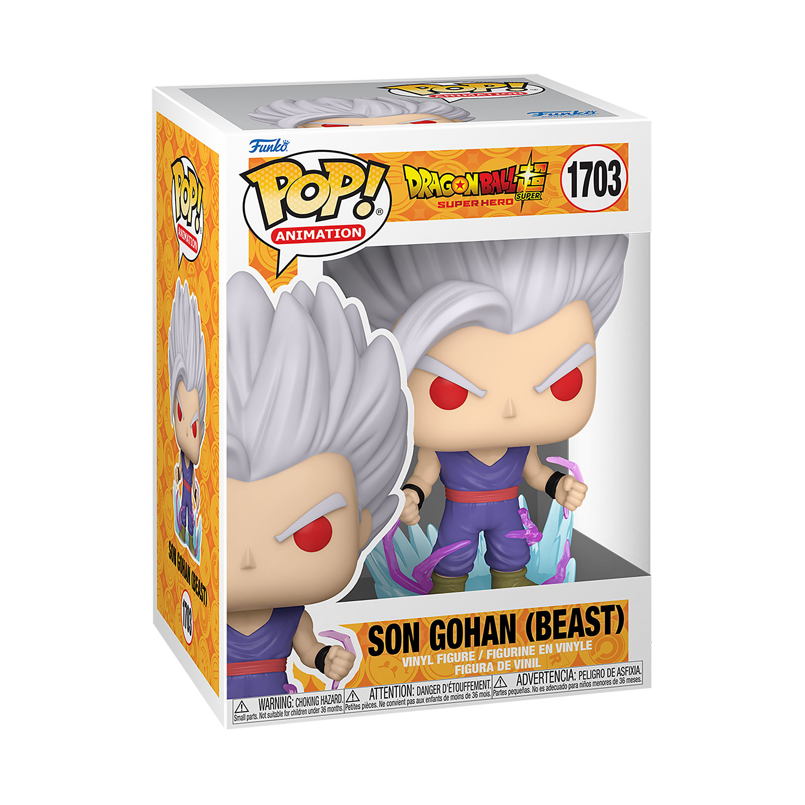 Dragon Ball Super: Superhero - Gohan Beast Funko Pop Figuur