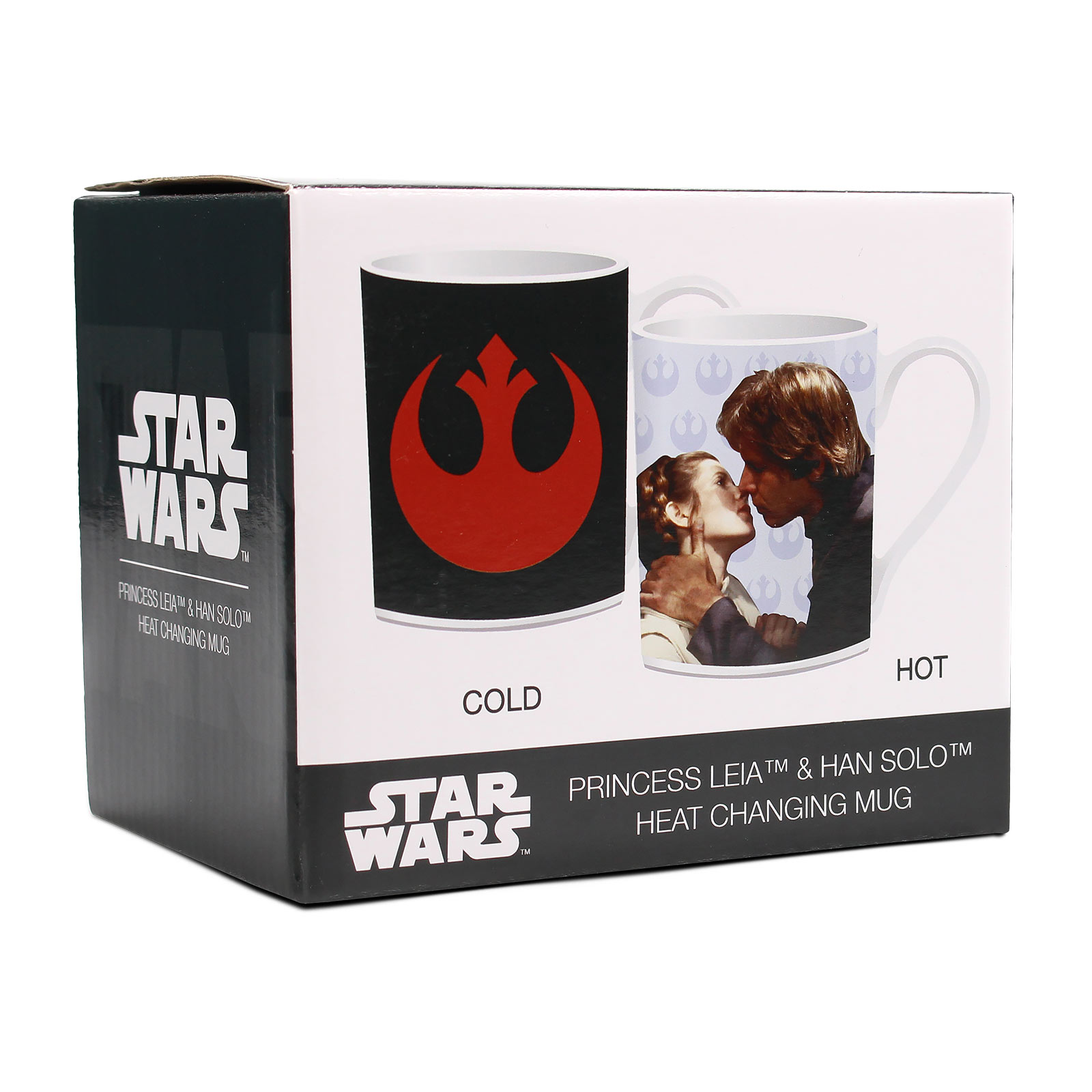 Star Wars - Leia und Han Solo Thermoeffekt Tasse