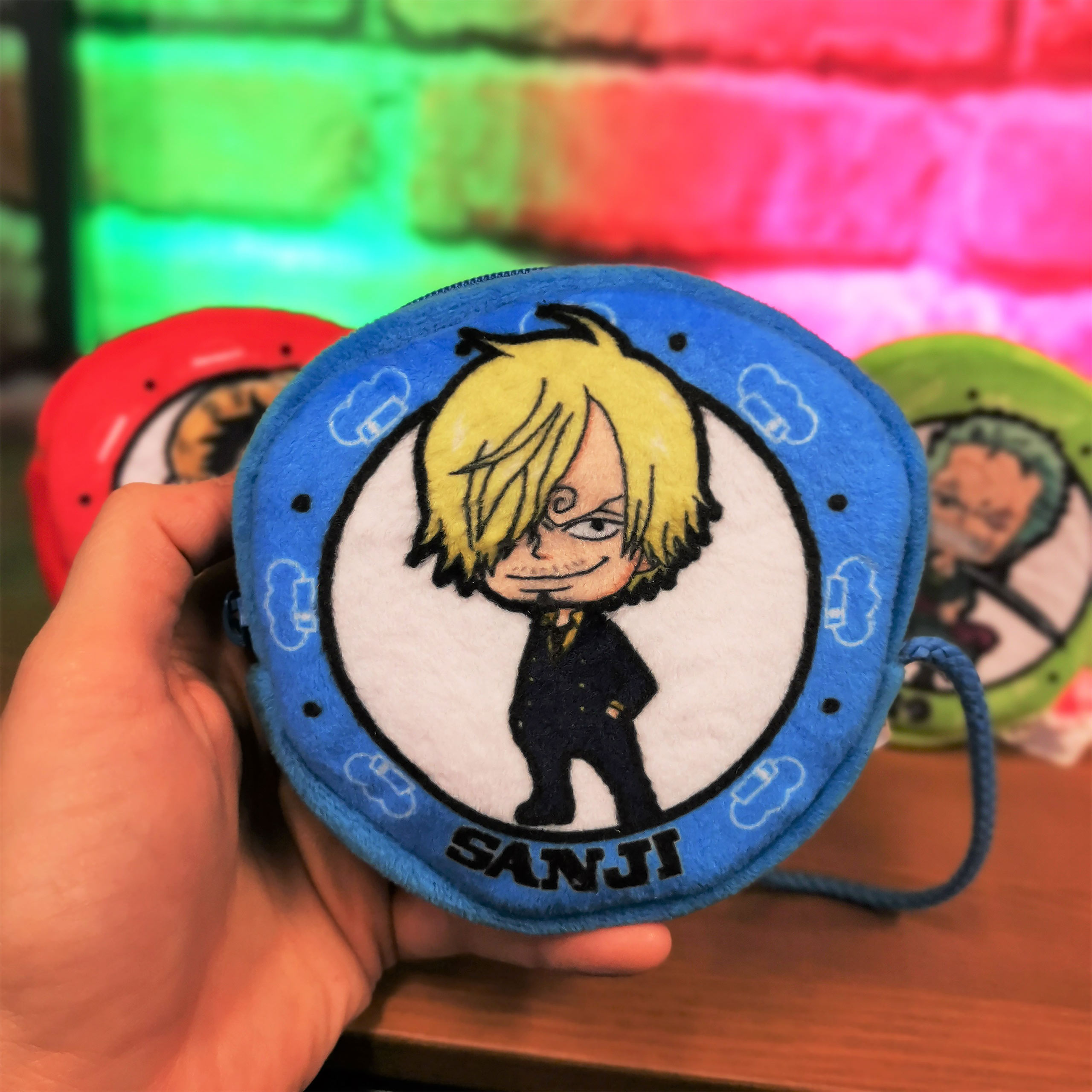 One Piece - Porte-monnaie en peluche Sanji