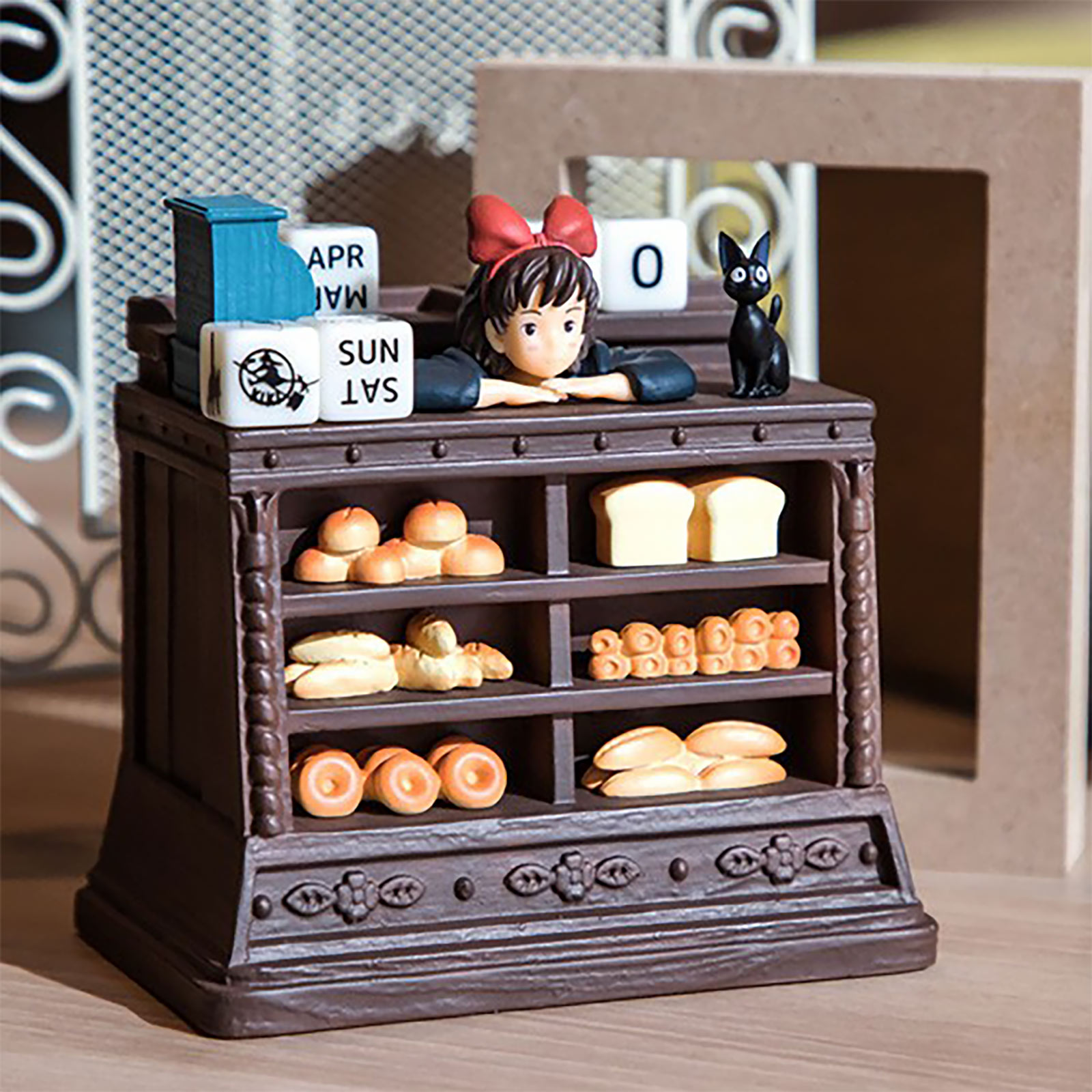Kikis kleiner Lieferservice - Bäckerei 3D Jahres-Kalender