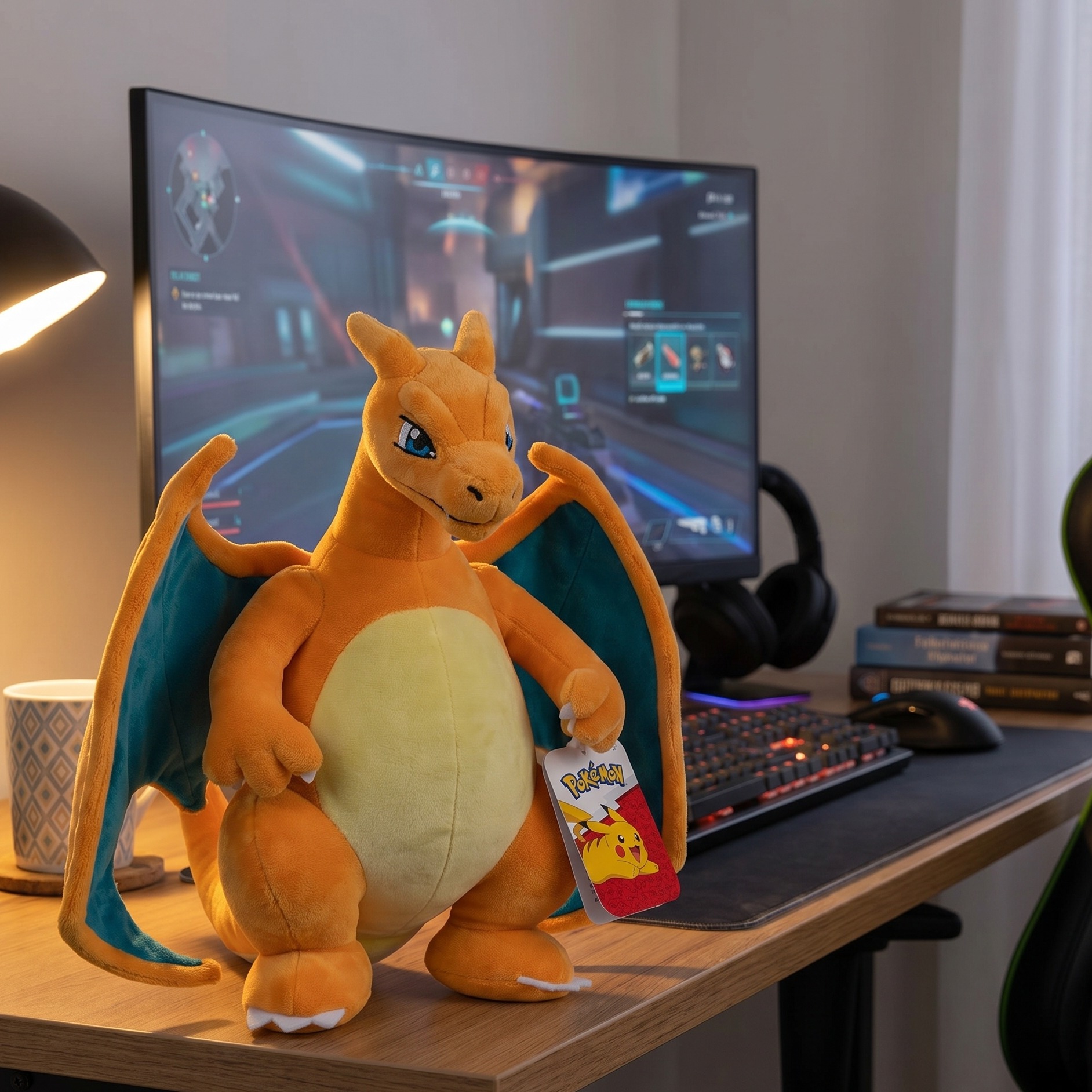 Pokémon - Figura de Peluche Charizard