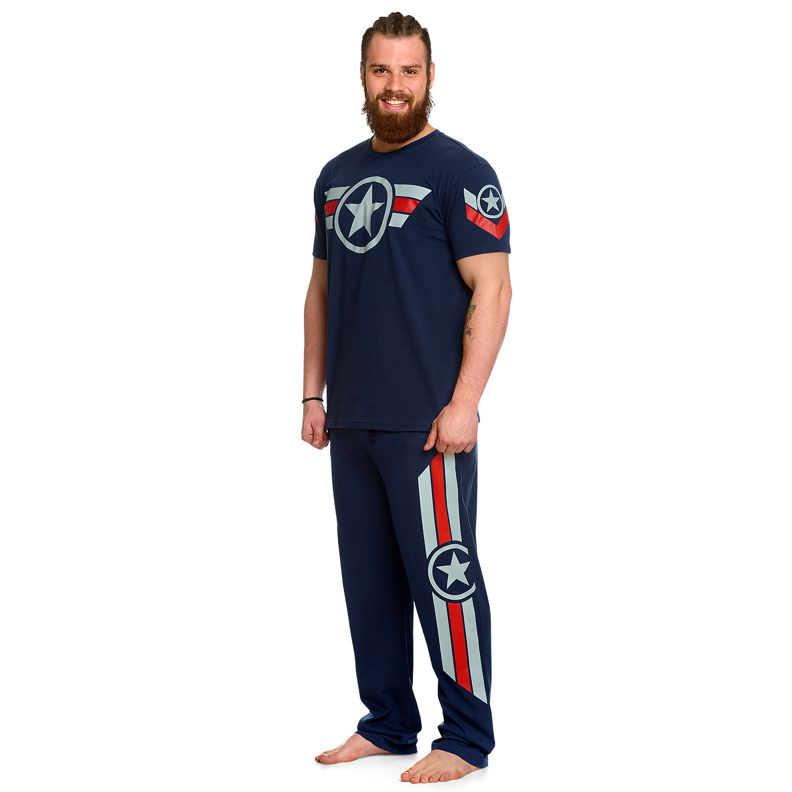 Captain America - Soldaat Pyjama Heren