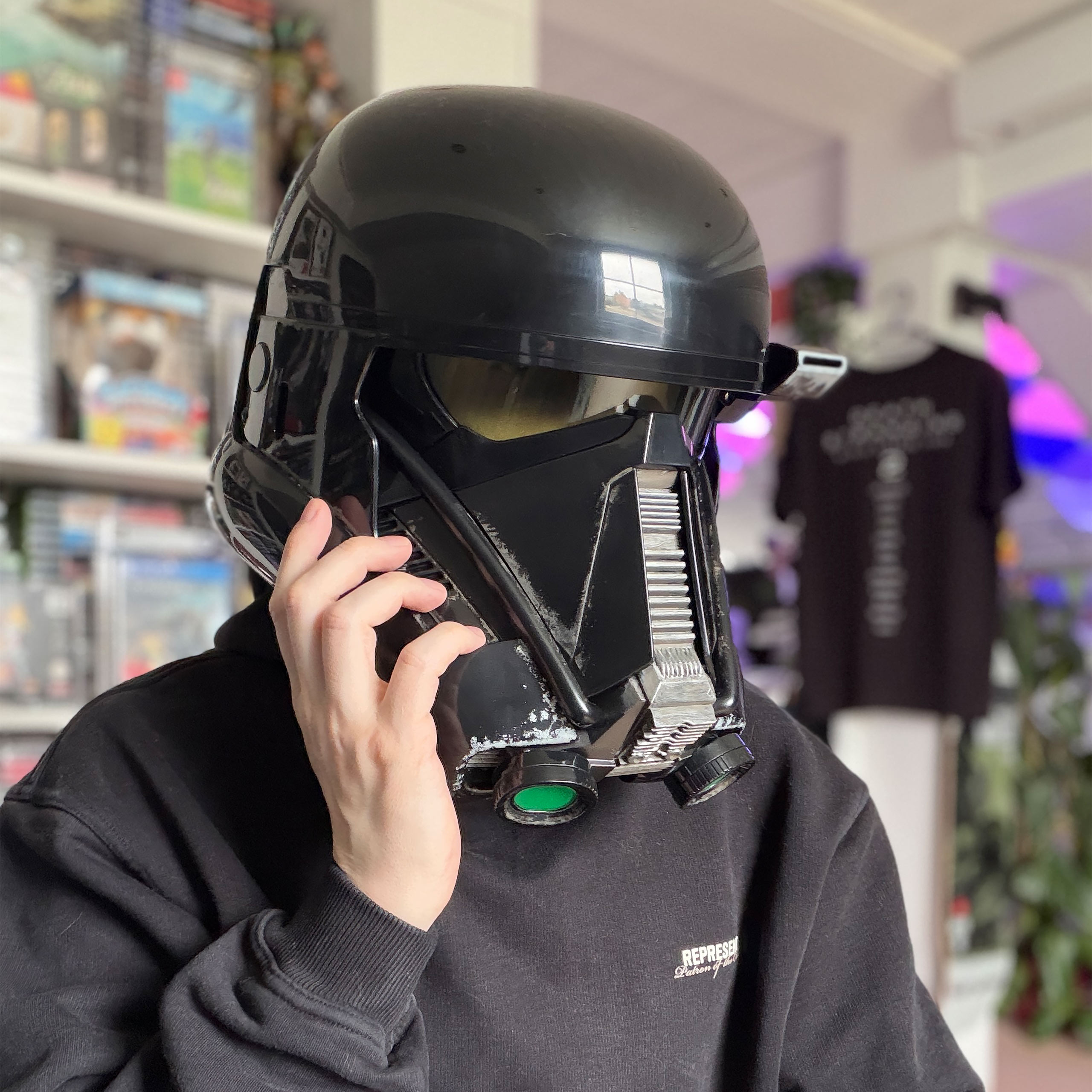 Star Wars - Imperial Death Trooper Black Series Helmet Replica with Light