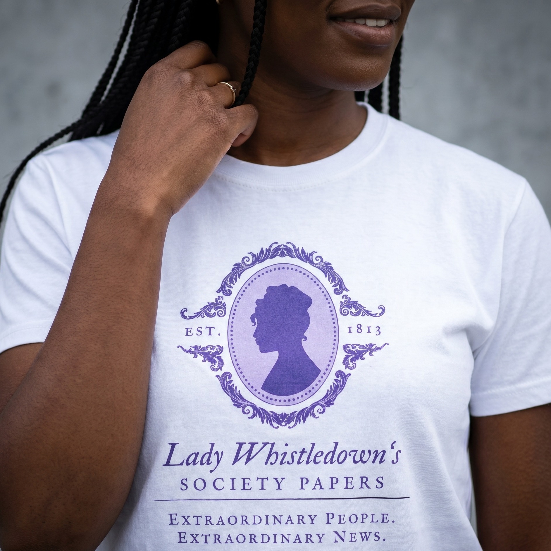Camiseta Society Papers para fans de Los Bridgerton