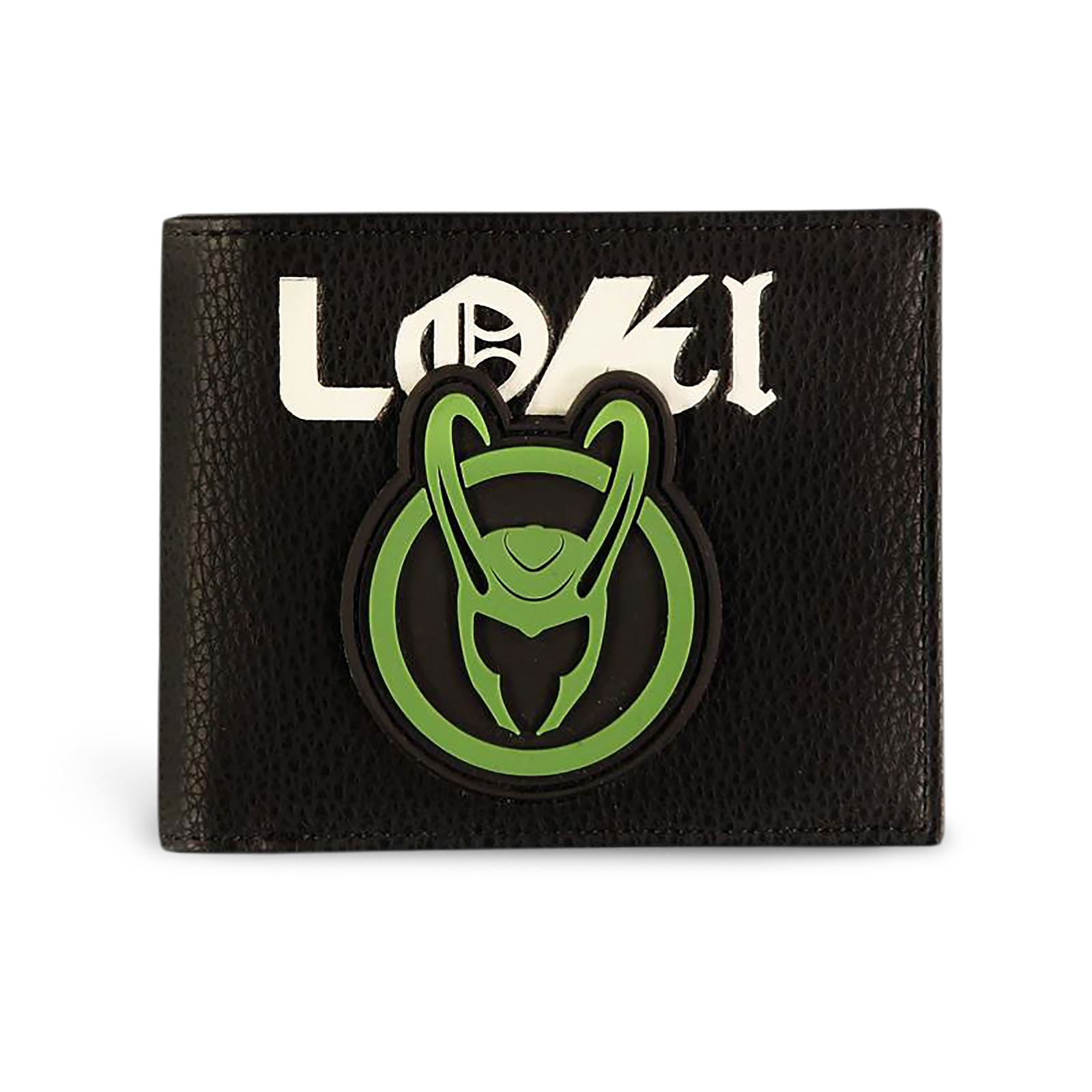 Loki - Logo Badge Geldbörse schwarz
