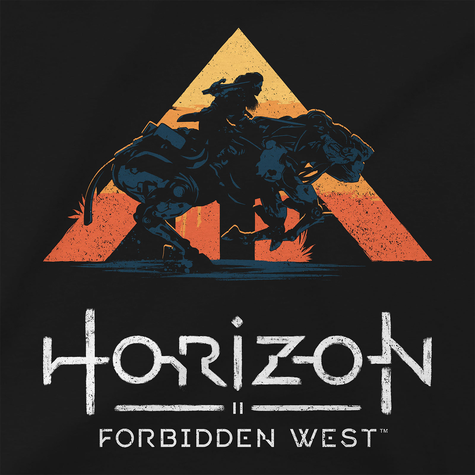Horizon - Aloy Rides T-Shirt zwart