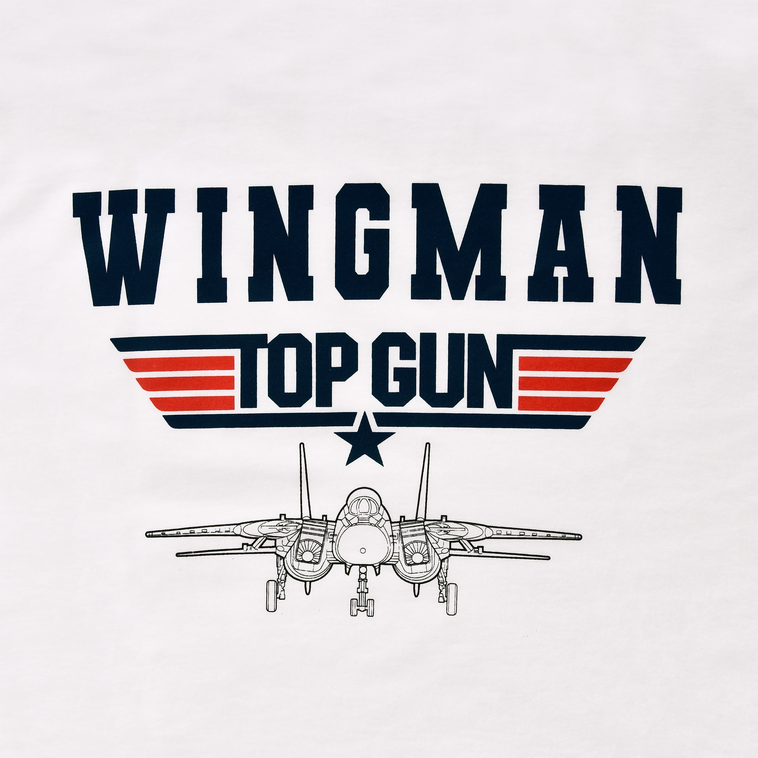 Top Gun - Wingman T-Shirt weiß