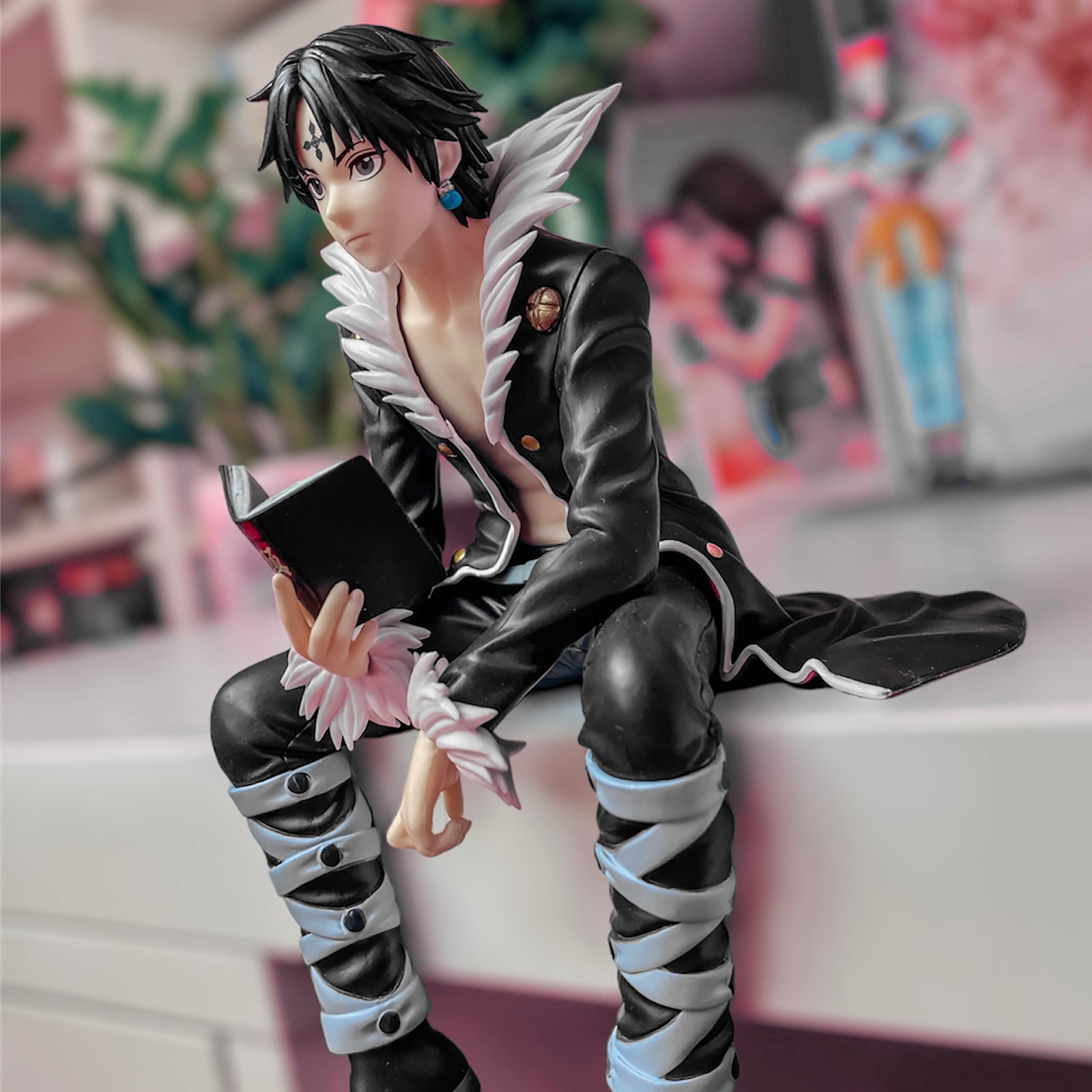 Figurine Chrollo Lucilfer 20 Cm - Personnage Anime, Décoration Bureau, Collection