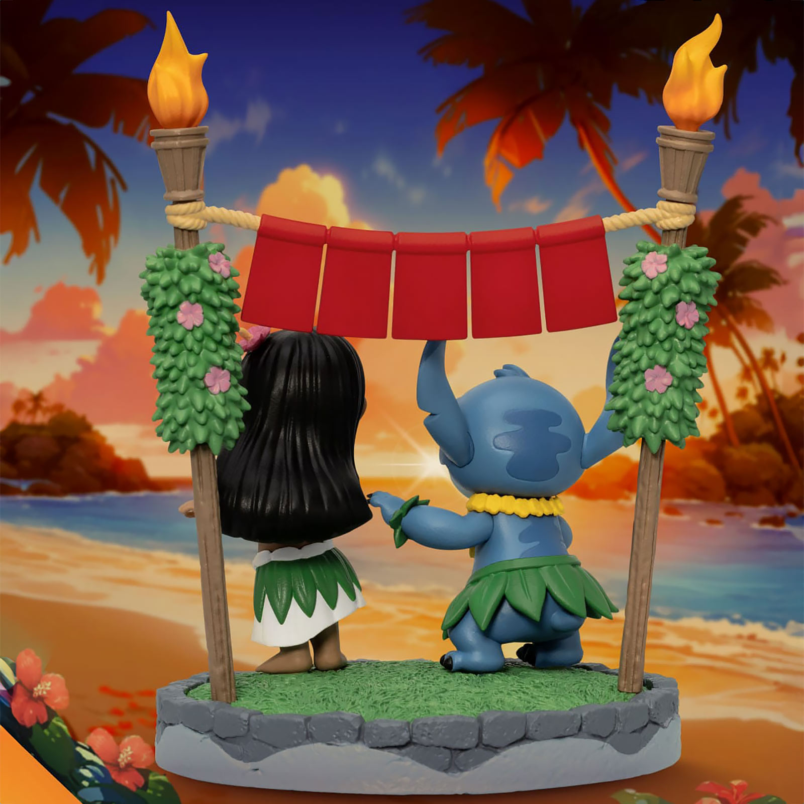 Lilo & Stitch - Aloha D-Stage Diorama Figuur