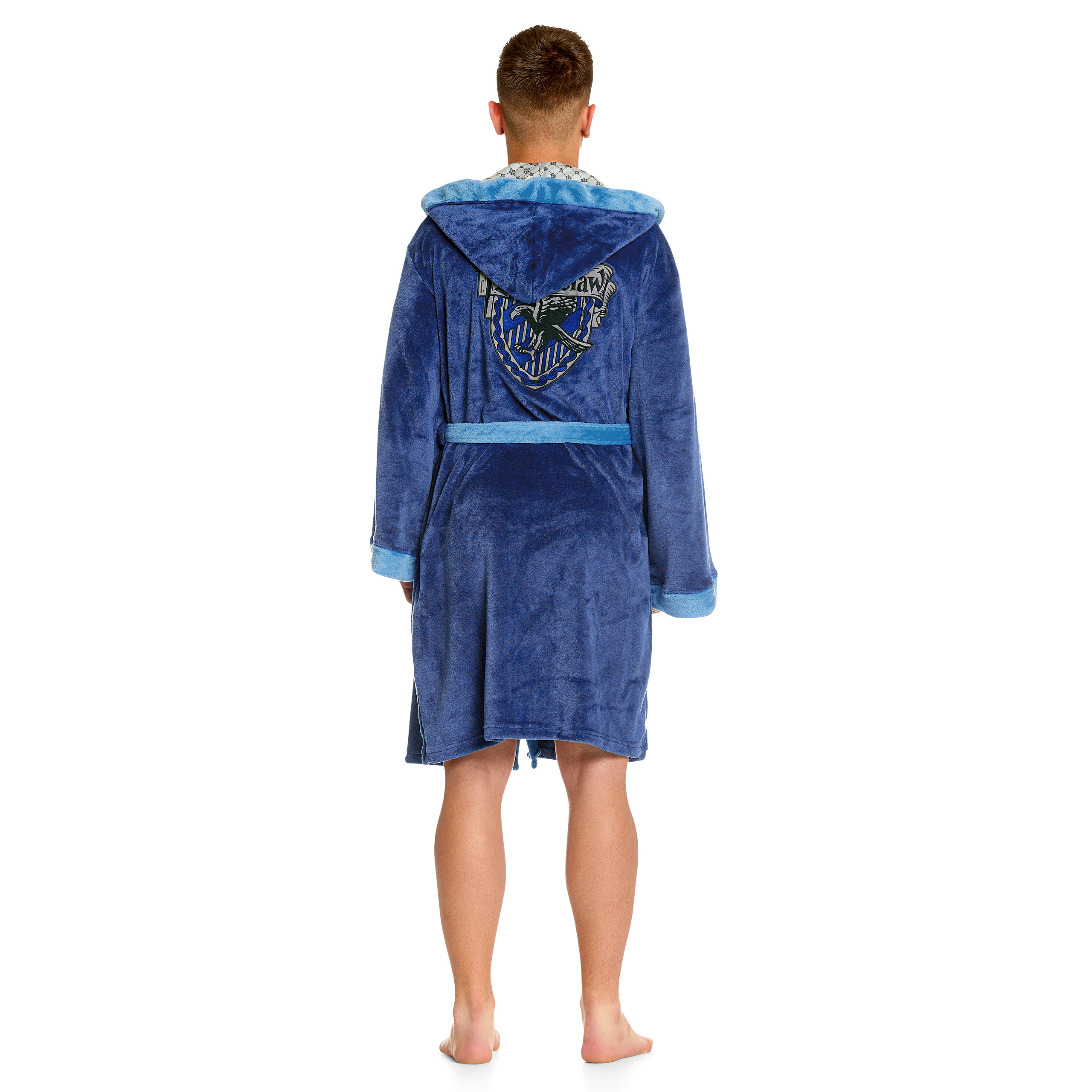 Harry Potter - Ravenclaw Wappen Bademantel blau