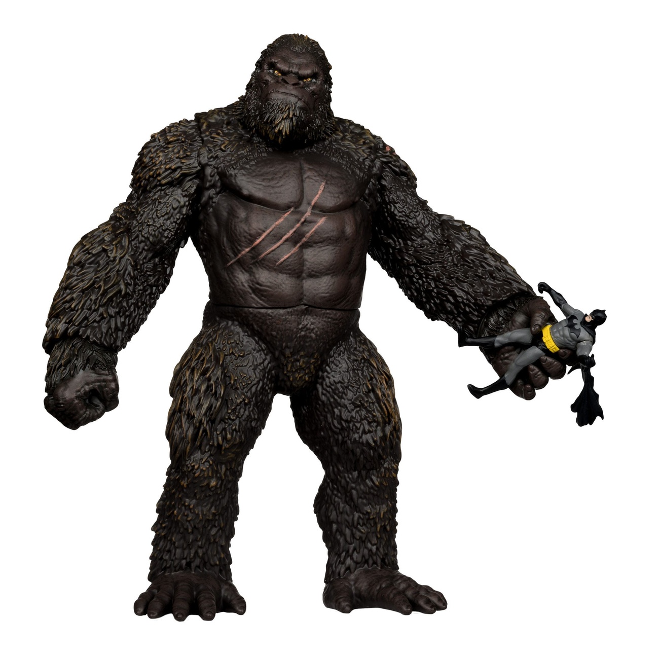 DC Justice League Monsterverse DC Multiverse Lot de 2 figurines articulées Batman & Kong 29 cm