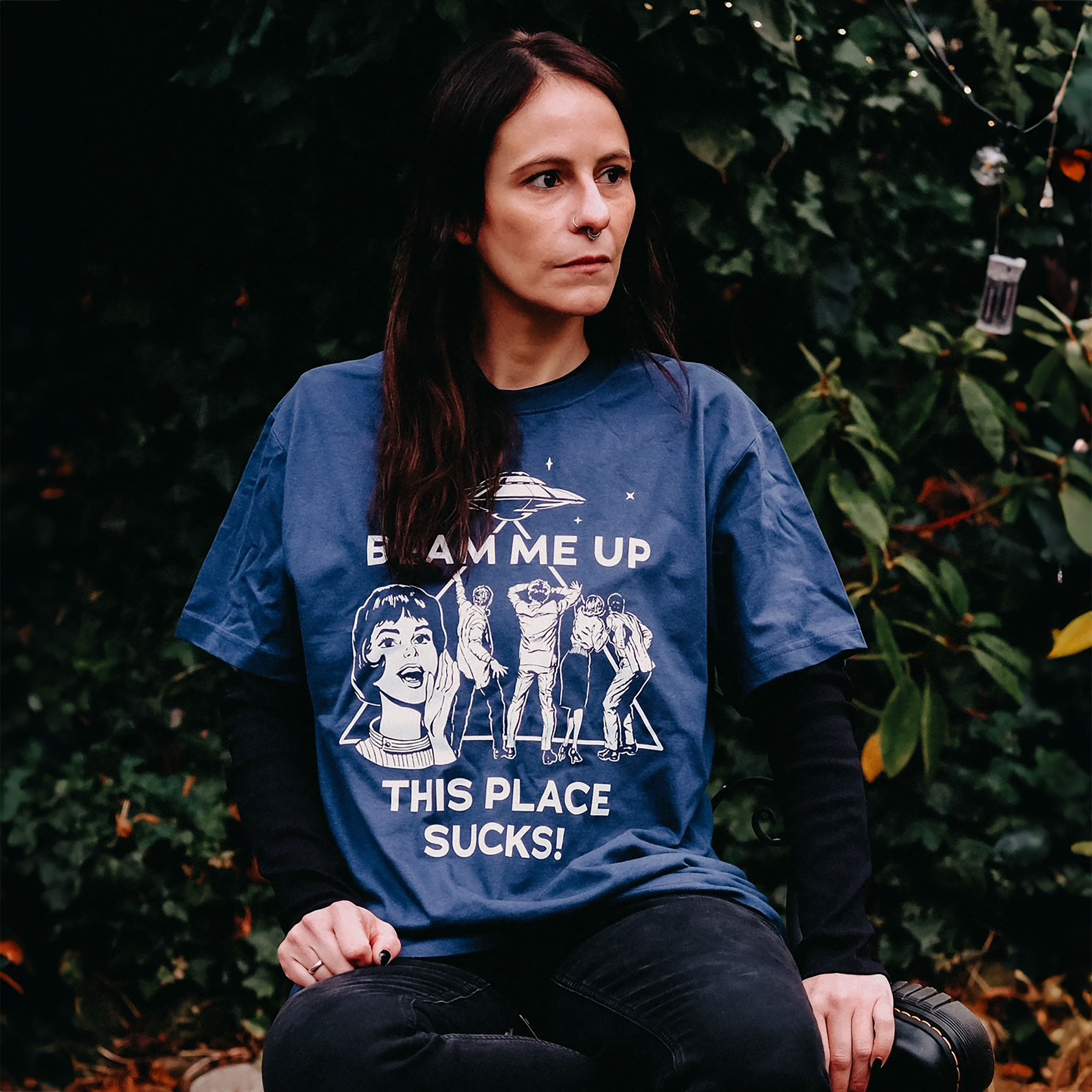 Stranger Things - Beam Me Up T-Shirt