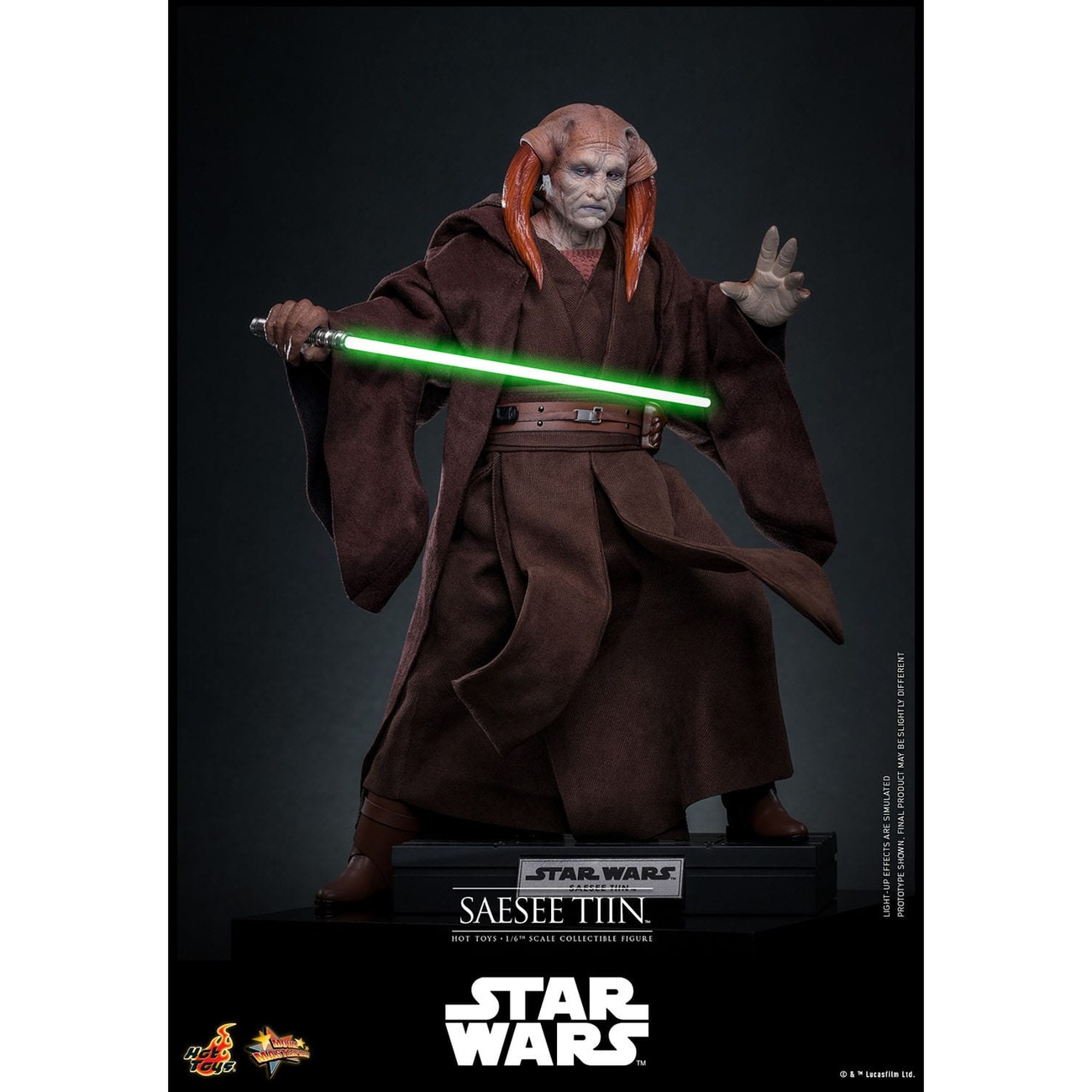 Star Wars Episode III: Revenge of the Sith - Saesee Tiin Masterpiece 1:6 Actiefiguur