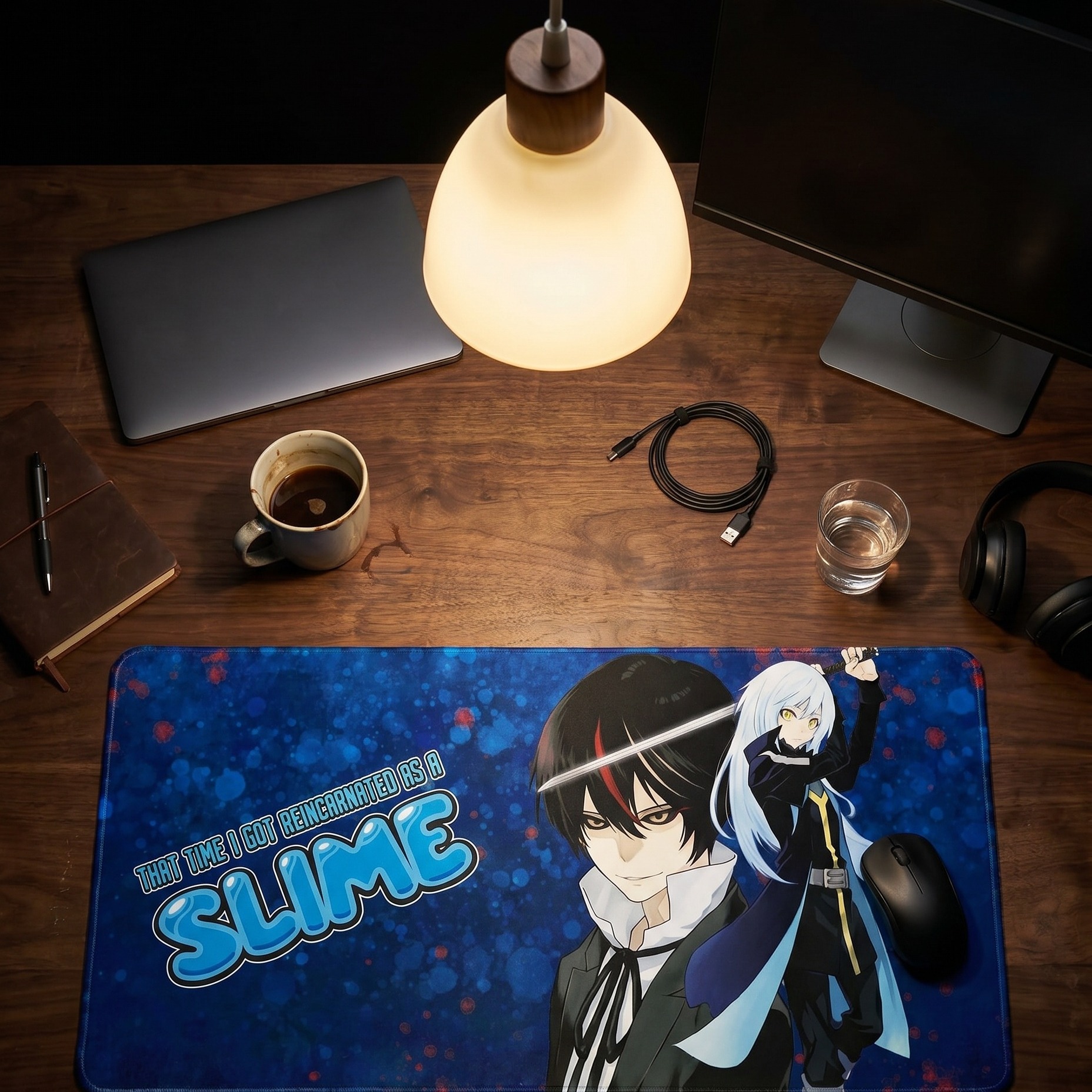 TenSura - Tapis de souris Rimuru et Diablo