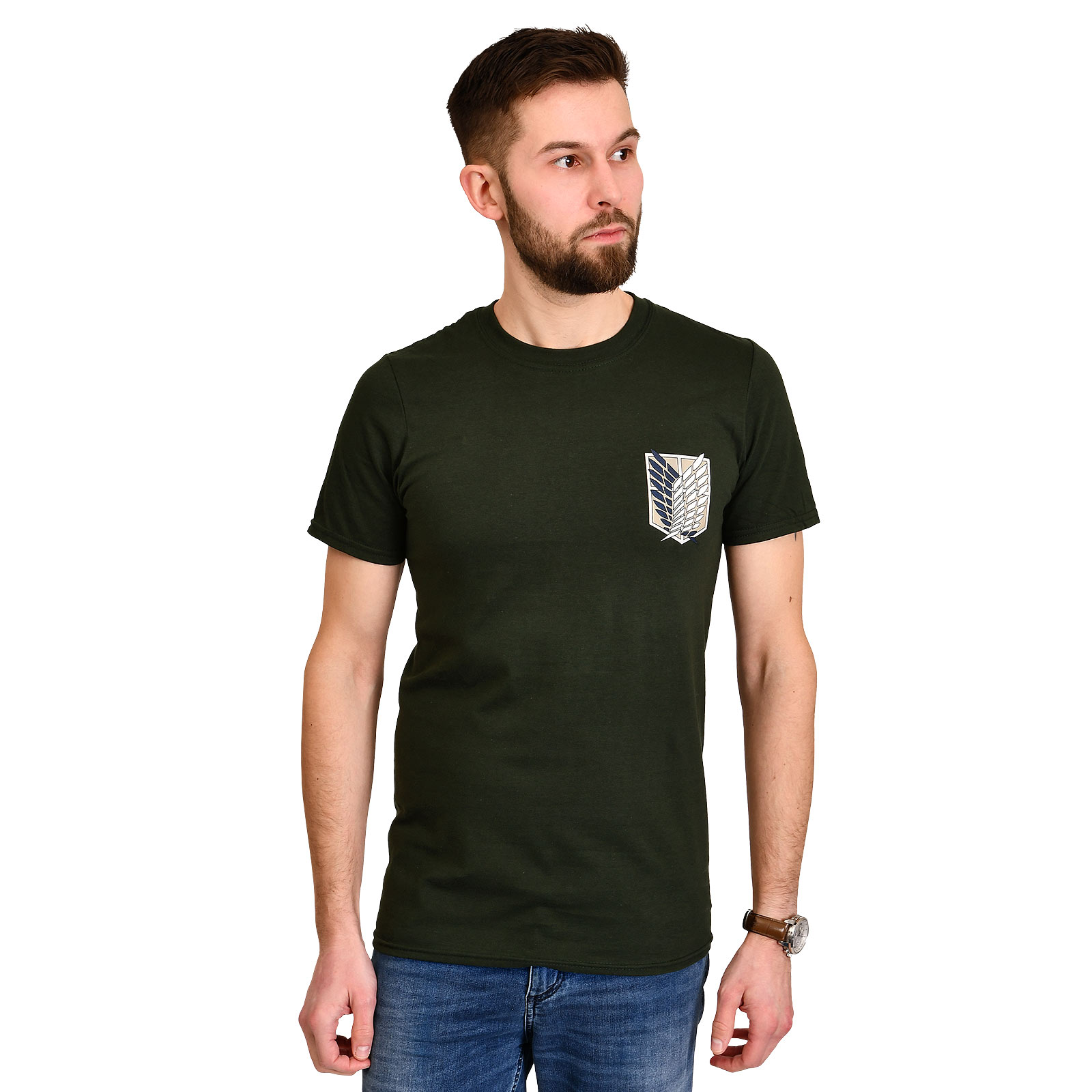 Attack on Titan - Survey Corps T-Shirt grün