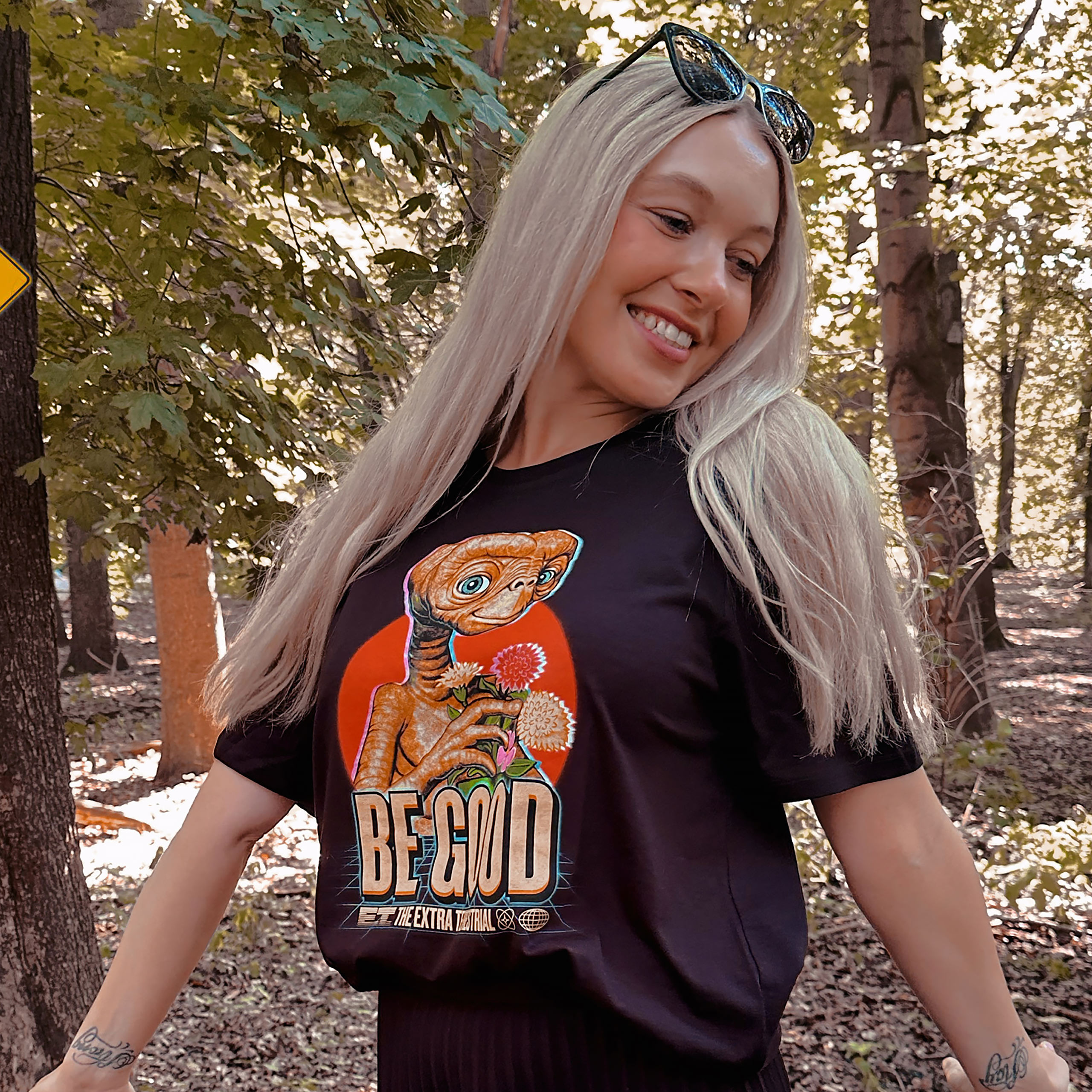 E.T. - Be Good T-Shirt schwarz