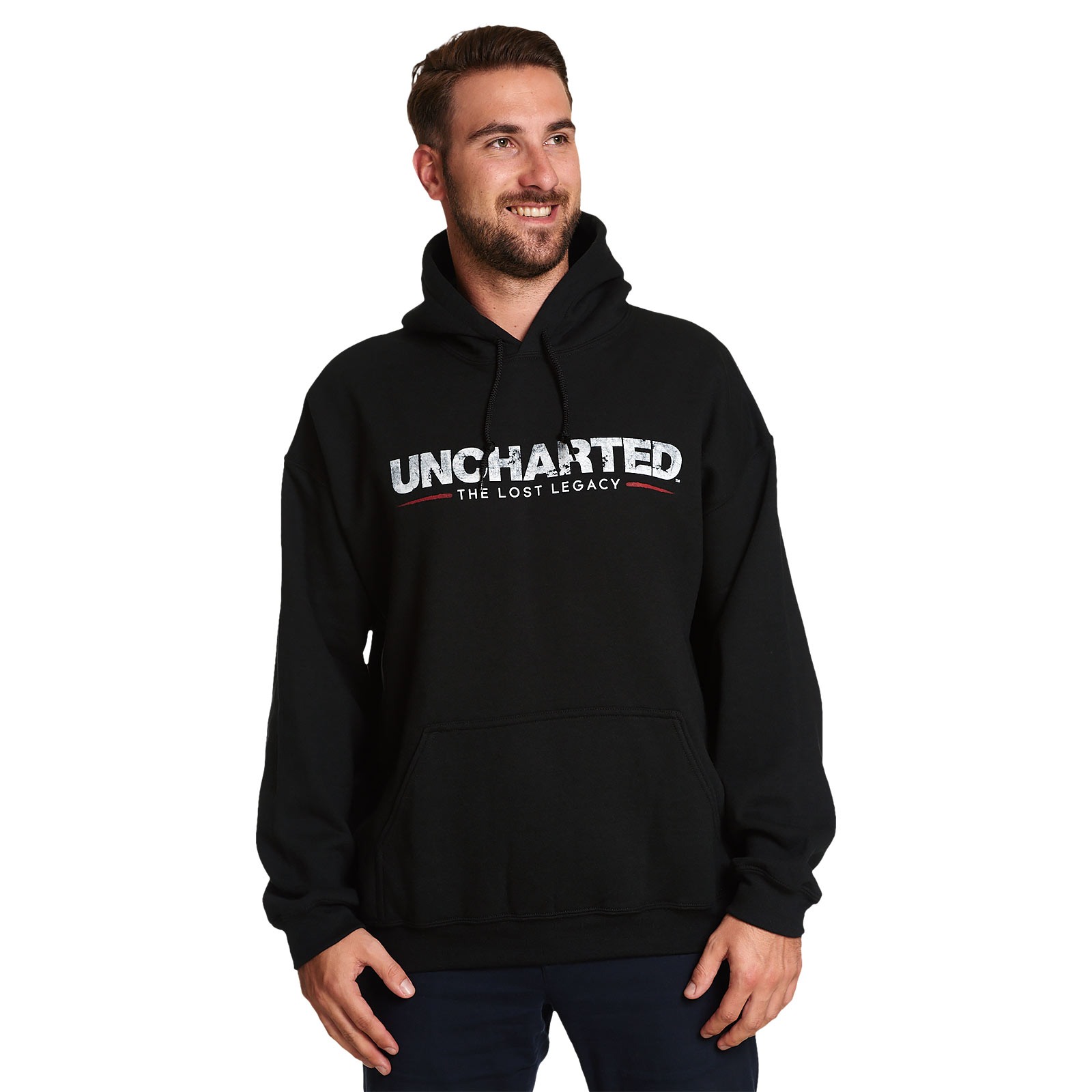 Uncharted - Logo Hoodie black
