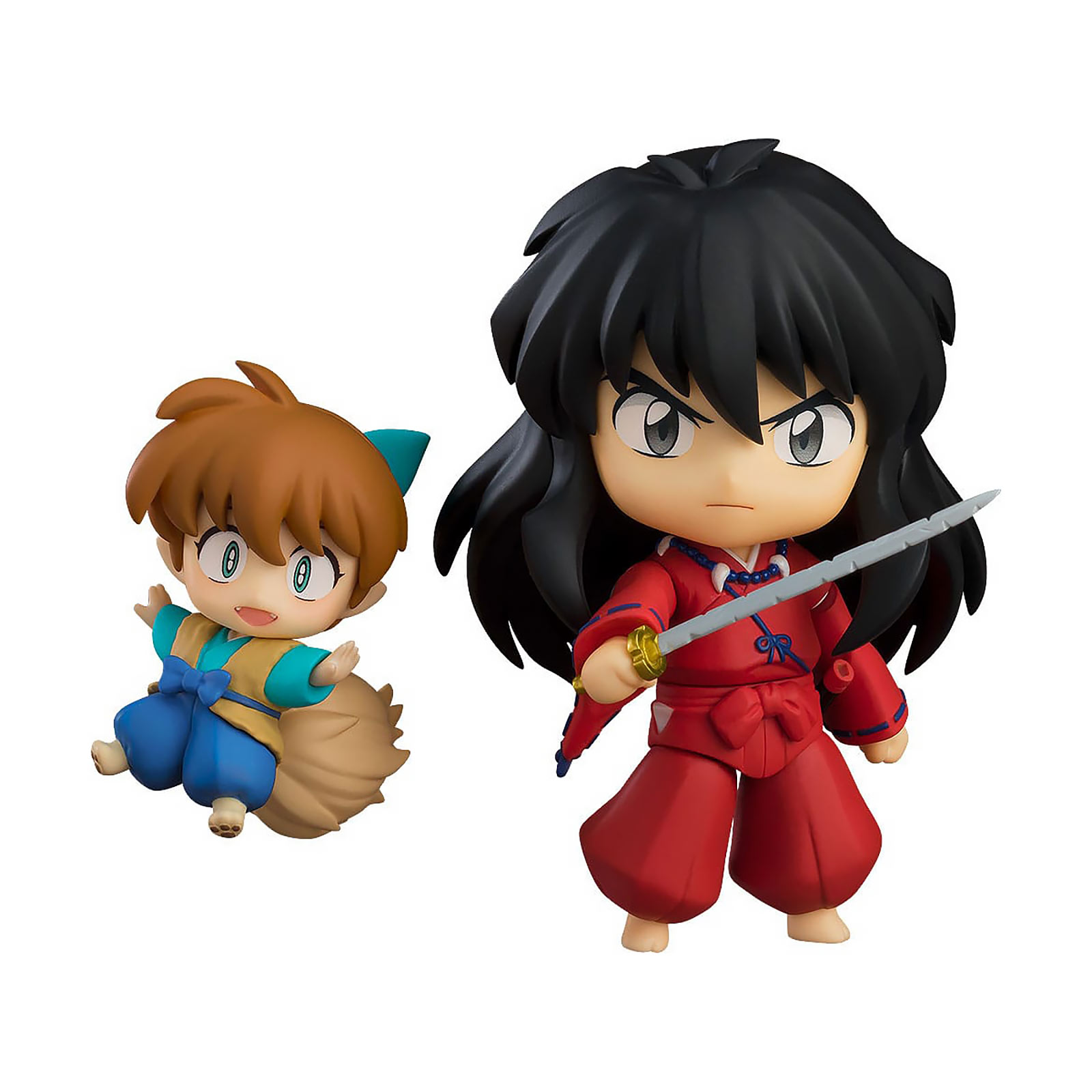 Inu Yasha - New Moon Inu Yasha & Shippo Nendoroid Action Figures