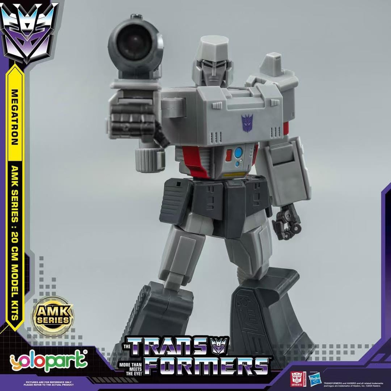 Transformers Generation One AMK Series Model Kit in Plastica da Montare Megatron 20 cm