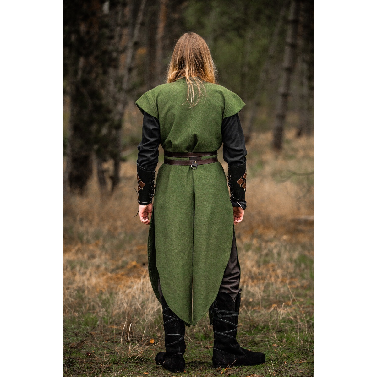 Medieval Ranger Tunic Arun green