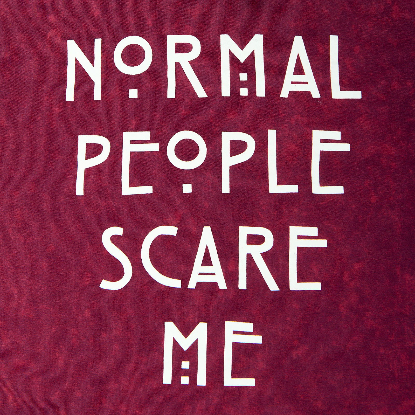 American Horror Story - Normal People Scare Me T-Shirt Femme Rouge