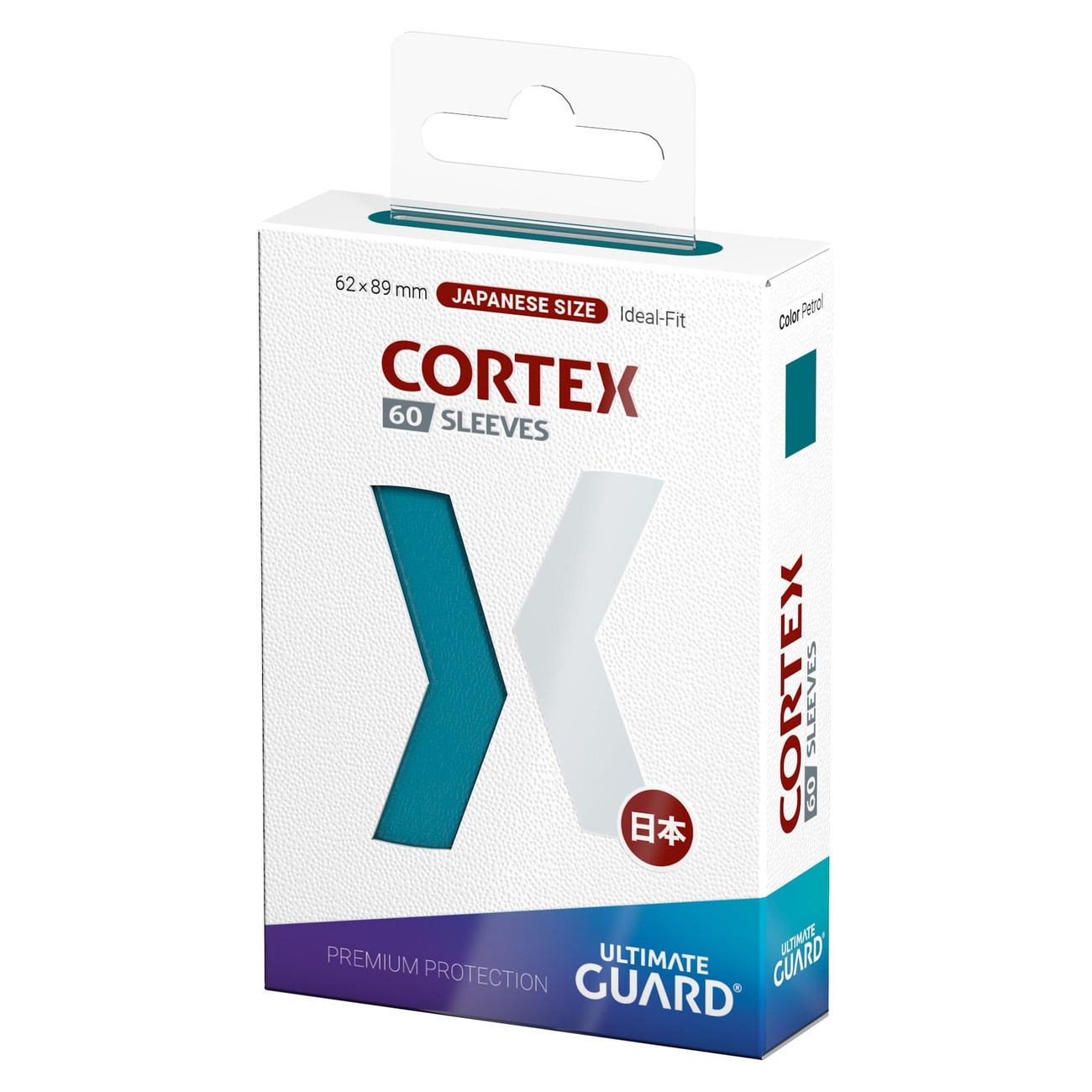 Ultimate Guard Cortex Sleeves format japonais (60) - Pétrole
