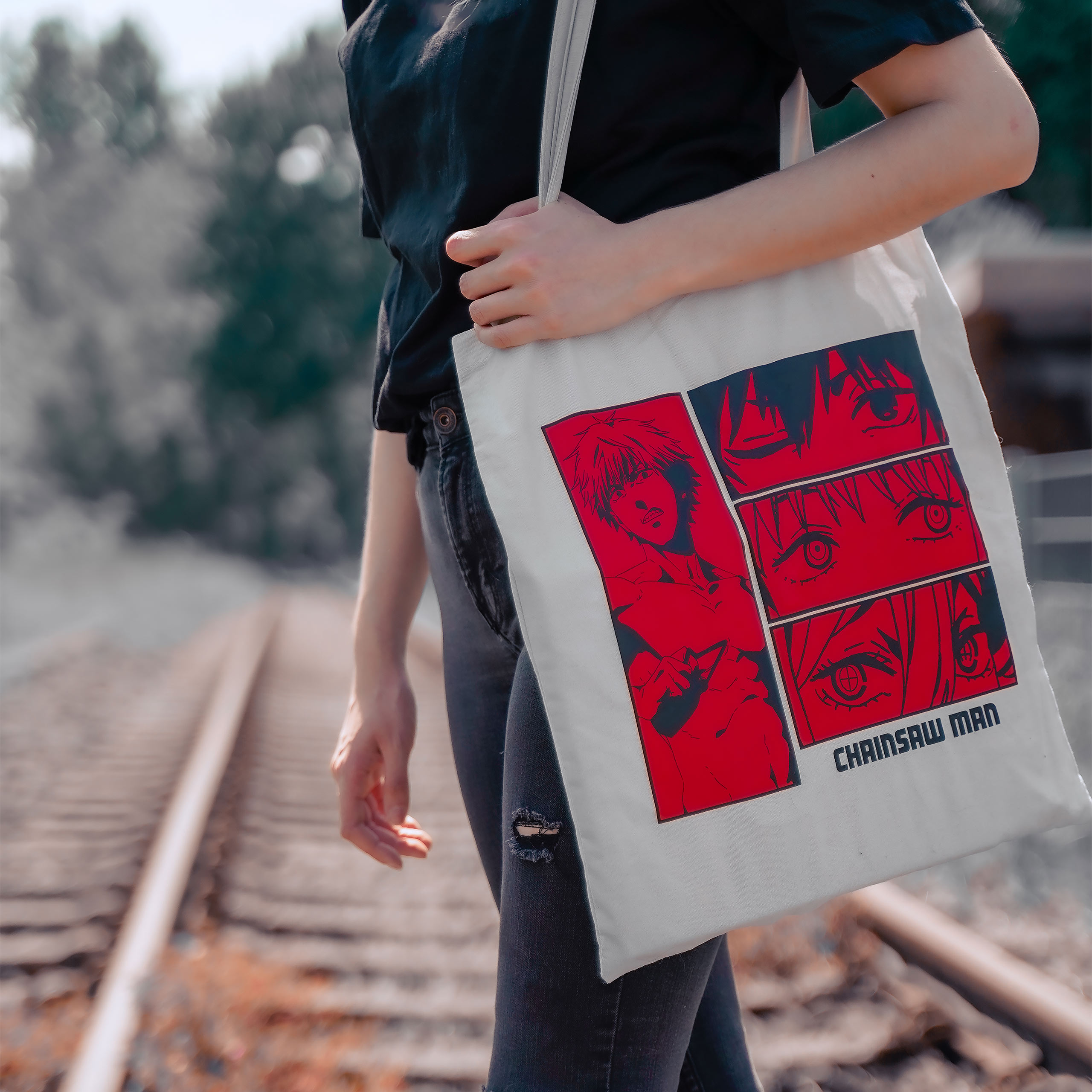 Chainsaw Man - Characters Tote Bag