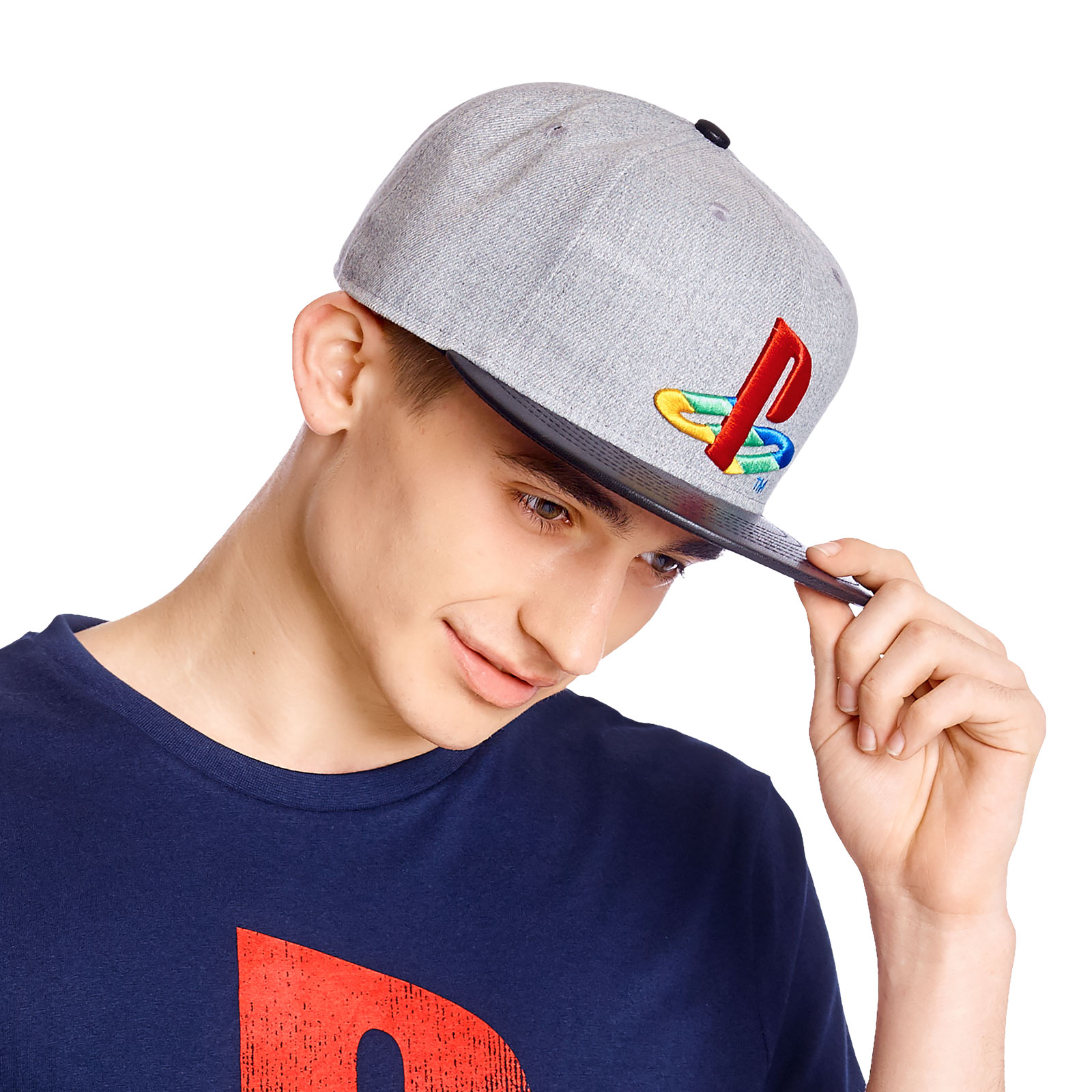 PlayStation - Logo Snapback Cap gray