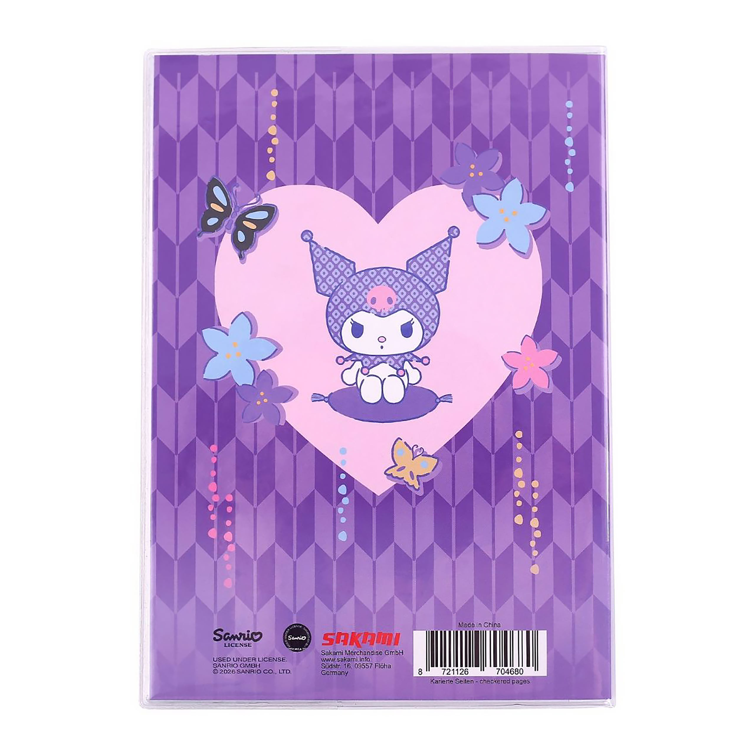 Hello Kitty - Kuromi Notebook