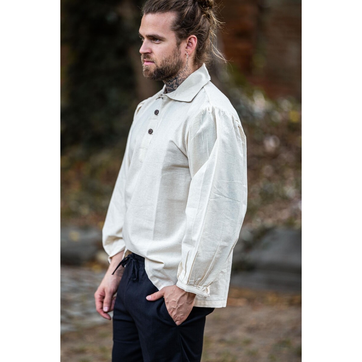 Medieval Shirt Ferdinand beige
