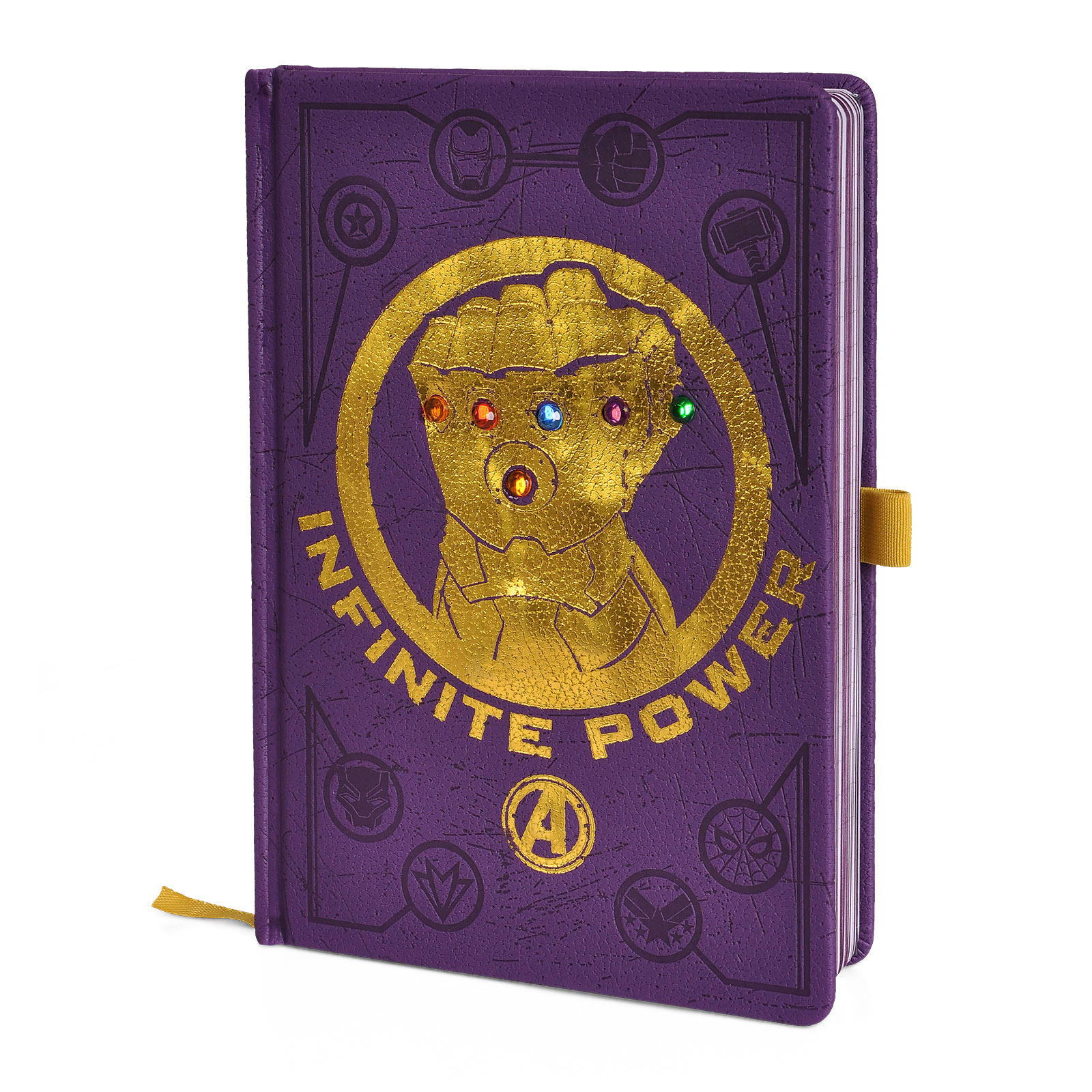 Avengers - Infinity Gauntlet Premium Notebook A5 with Light Effect