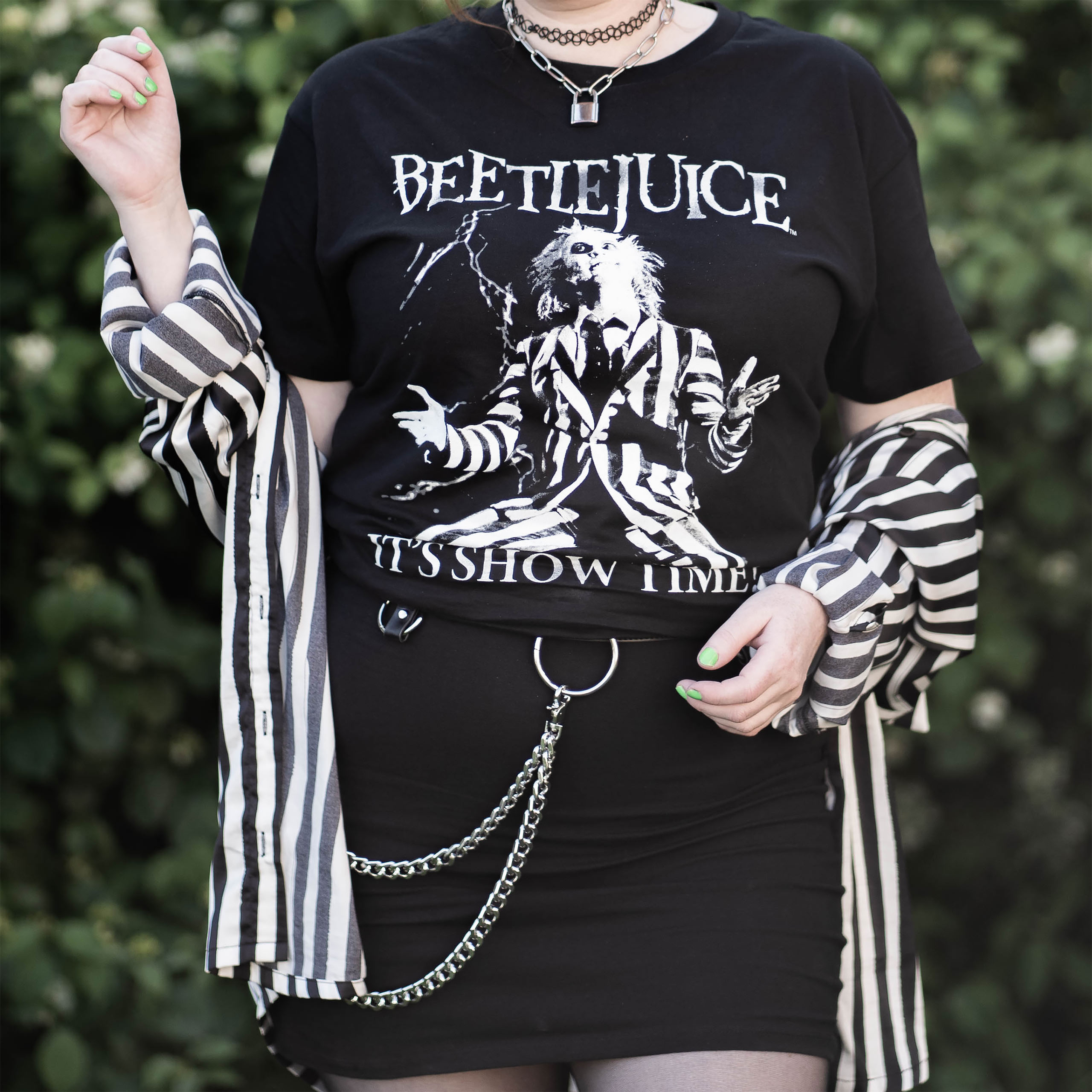 Beetlejuice - È ora dello spettacolo! T-shirt nera